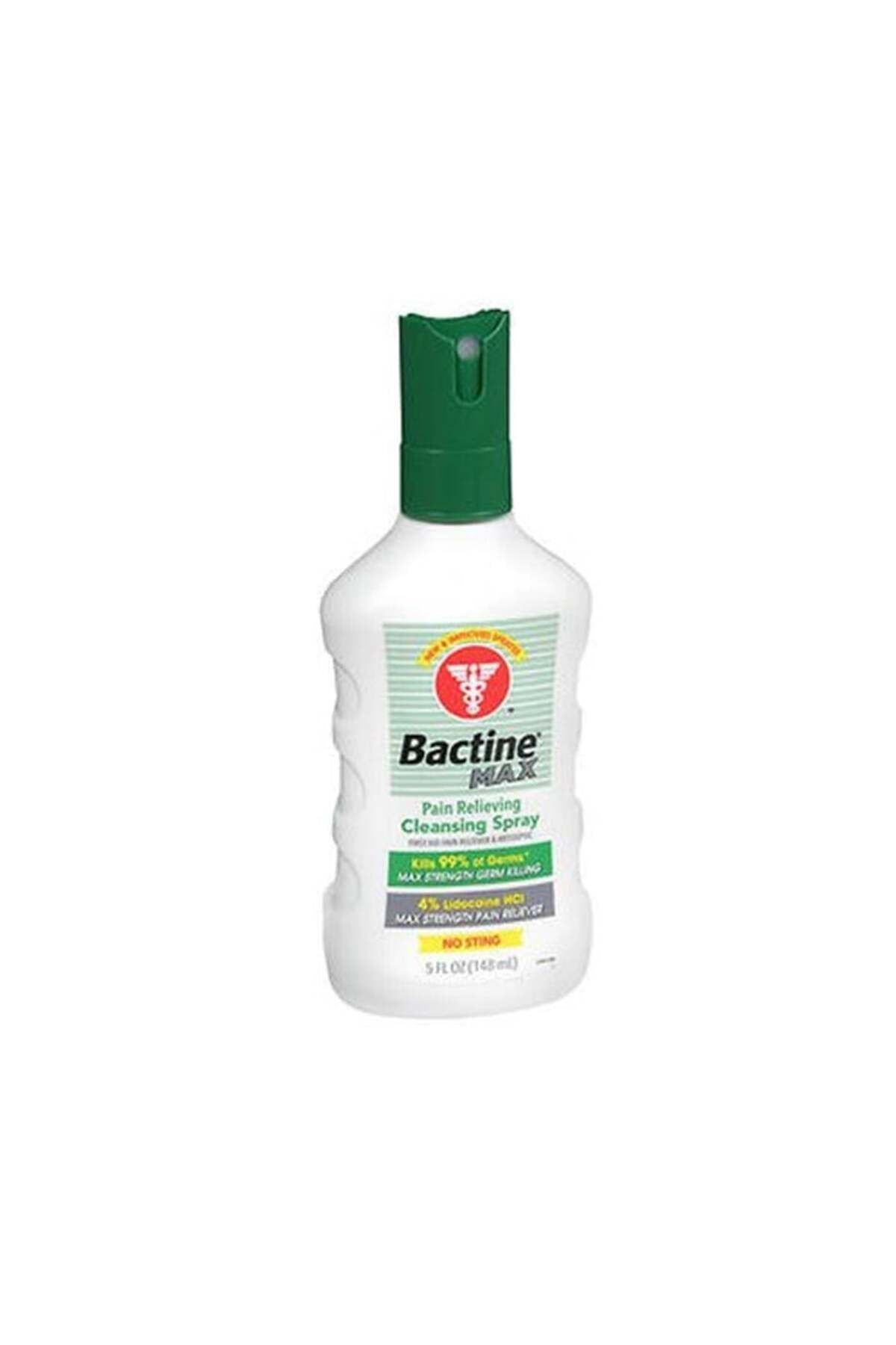 Bactine Max - Anestezik ve Antiseptik Sprey Solüsyon - 5 oz Sprey Şişe