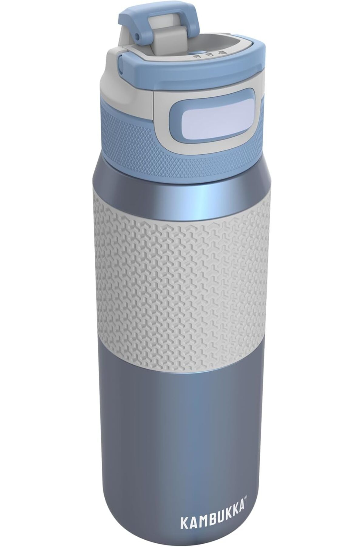 STOREMAX Elton Insulated içecek şişesi – 750 ml – gök mavisi – 3'ü 1 arada kapak – Sn
