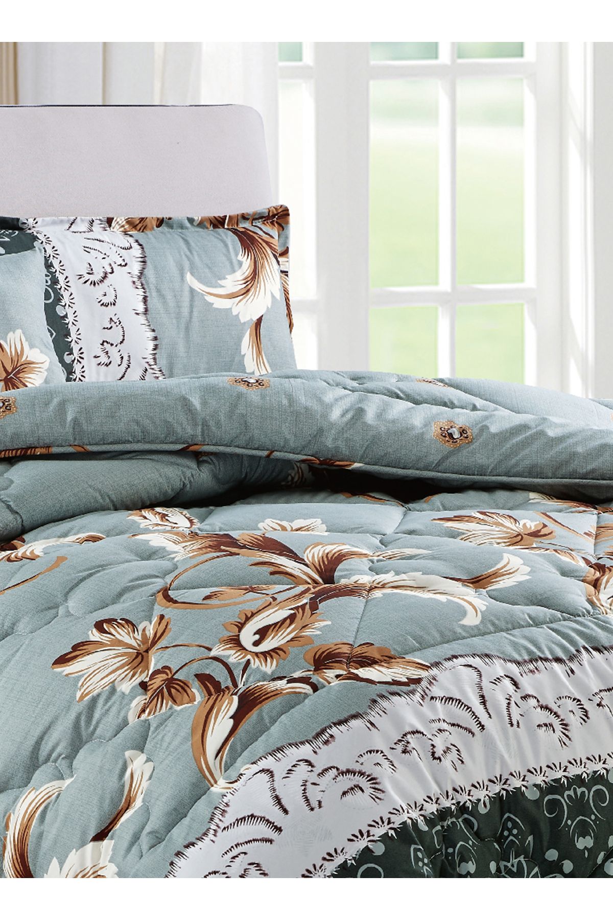 Generic-Comforter Set King Size 10 Pieces Comforter Set Twin Unisex Bedding Set 4