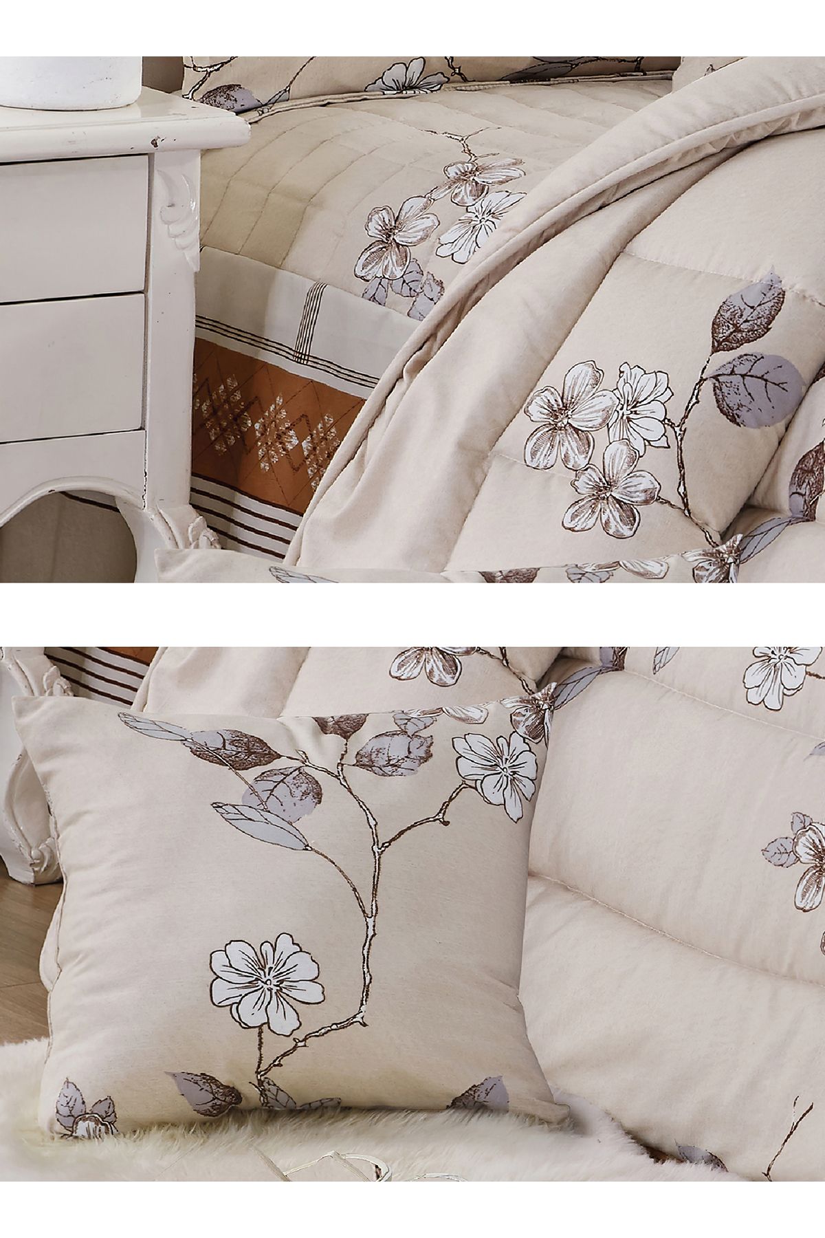 Generic-Comforter Set King Size 10 Pieces Comforter Set Twin Unisex Bedding Set 3