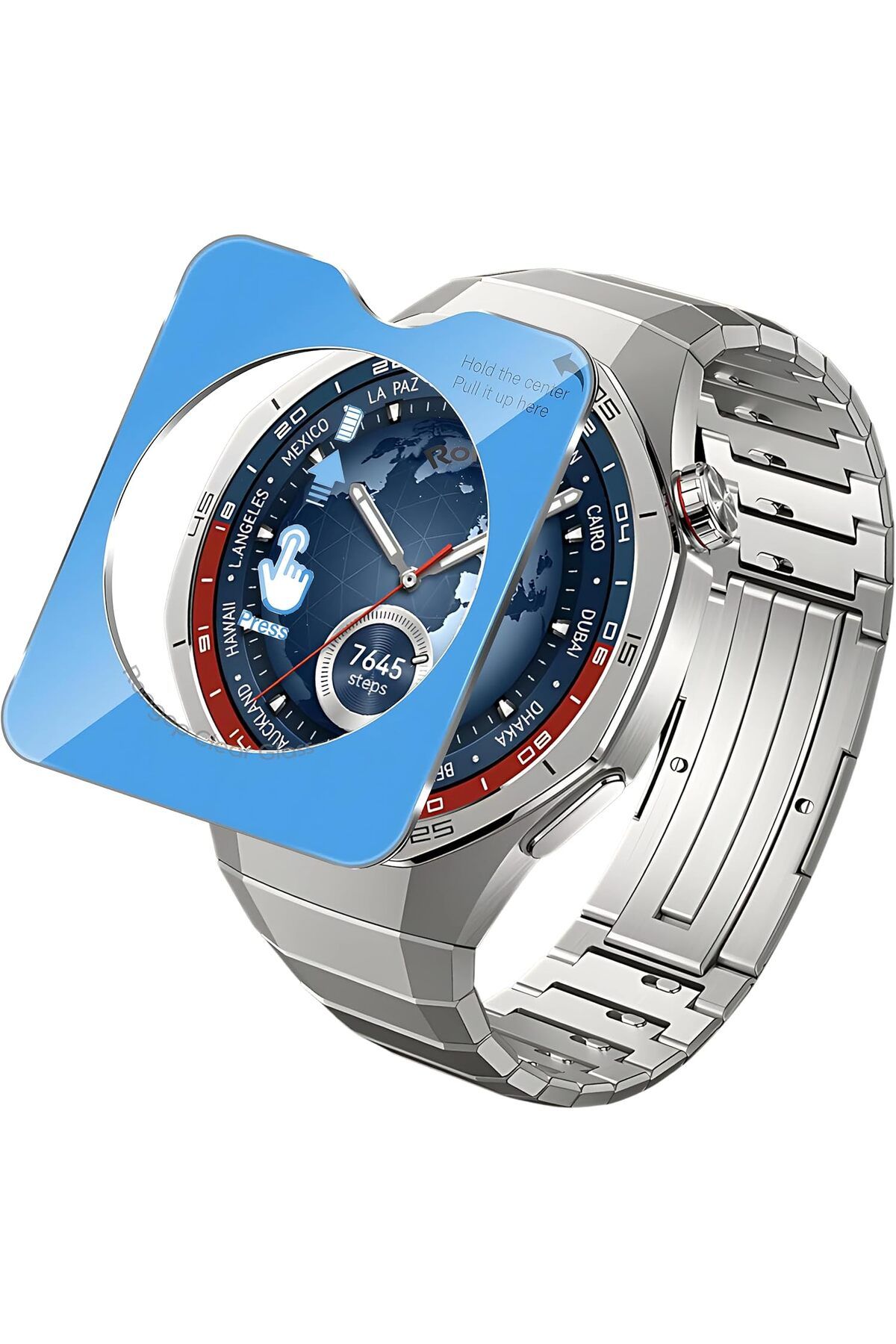 STOREMAX Erhnshp Watch GT5 Pro 46mm için Kolay Uygulama Aparatlı Ekran Koruyucu 9H Sertliğinde Çizilmeye