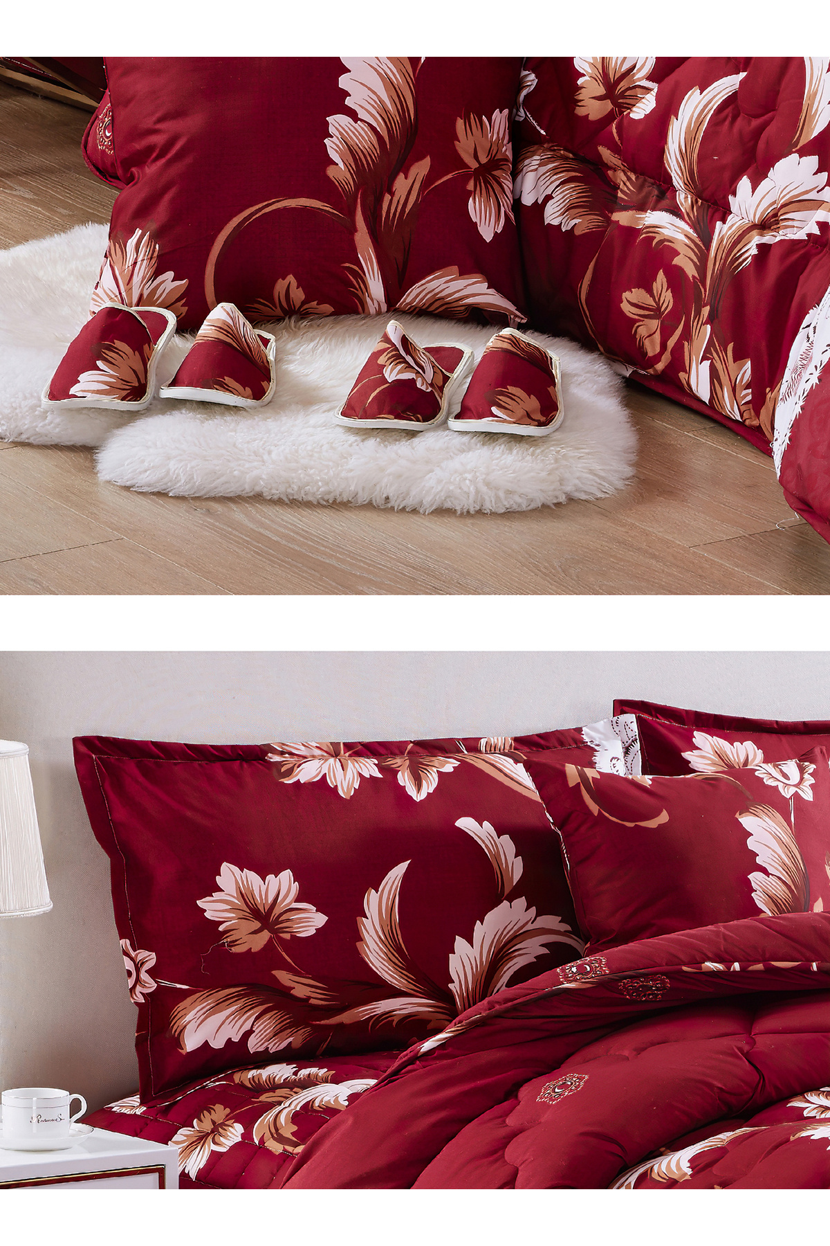Generic-Comforter Set King Size 10 Pieces Comforter Set Twin Unisex Bedding Set 3