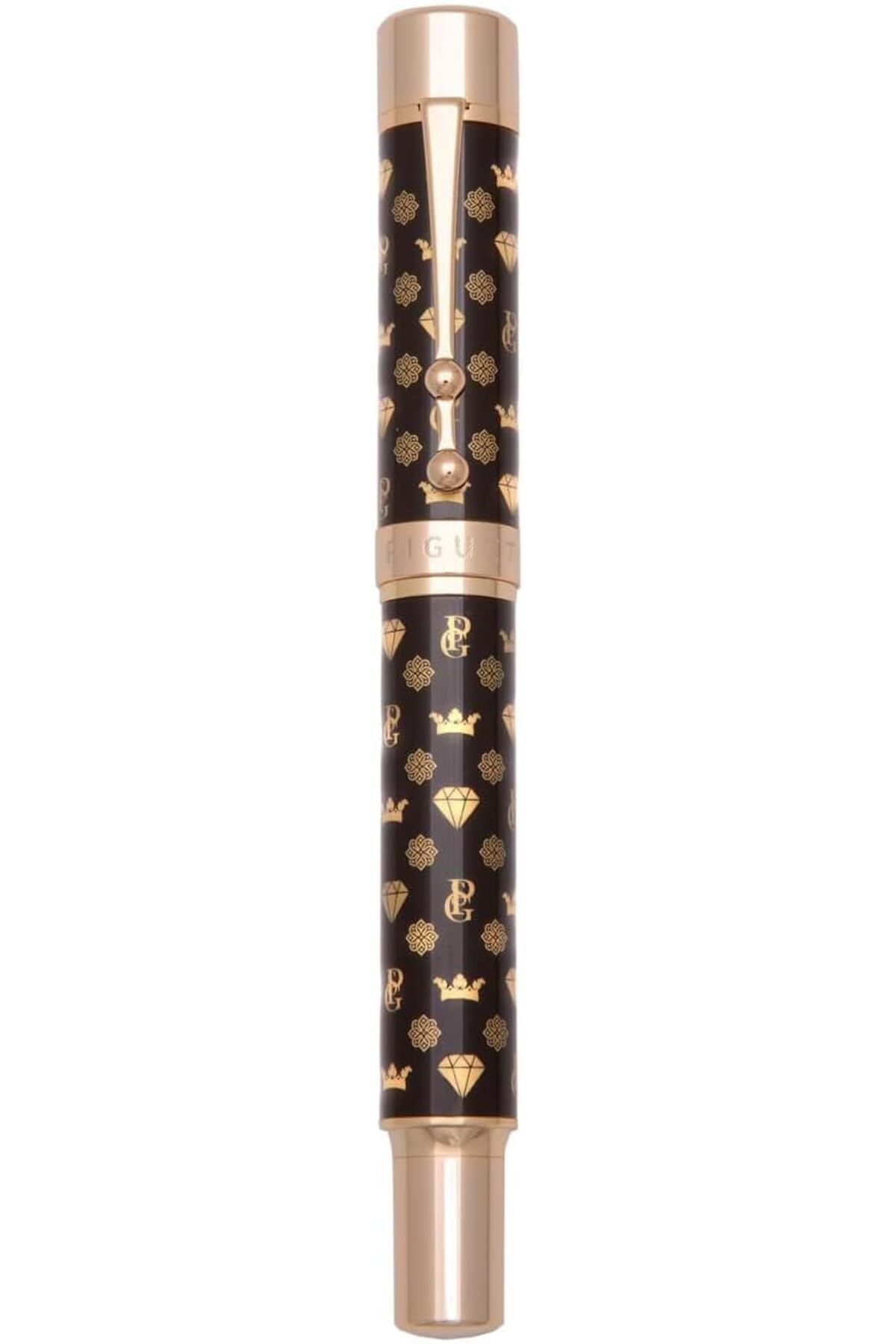 STOREMAX nffashopm Geneve Suisse - Altın Kaplama Uçlu Lüks Monogram Special Edition Tükenmez ve Dolma Kal