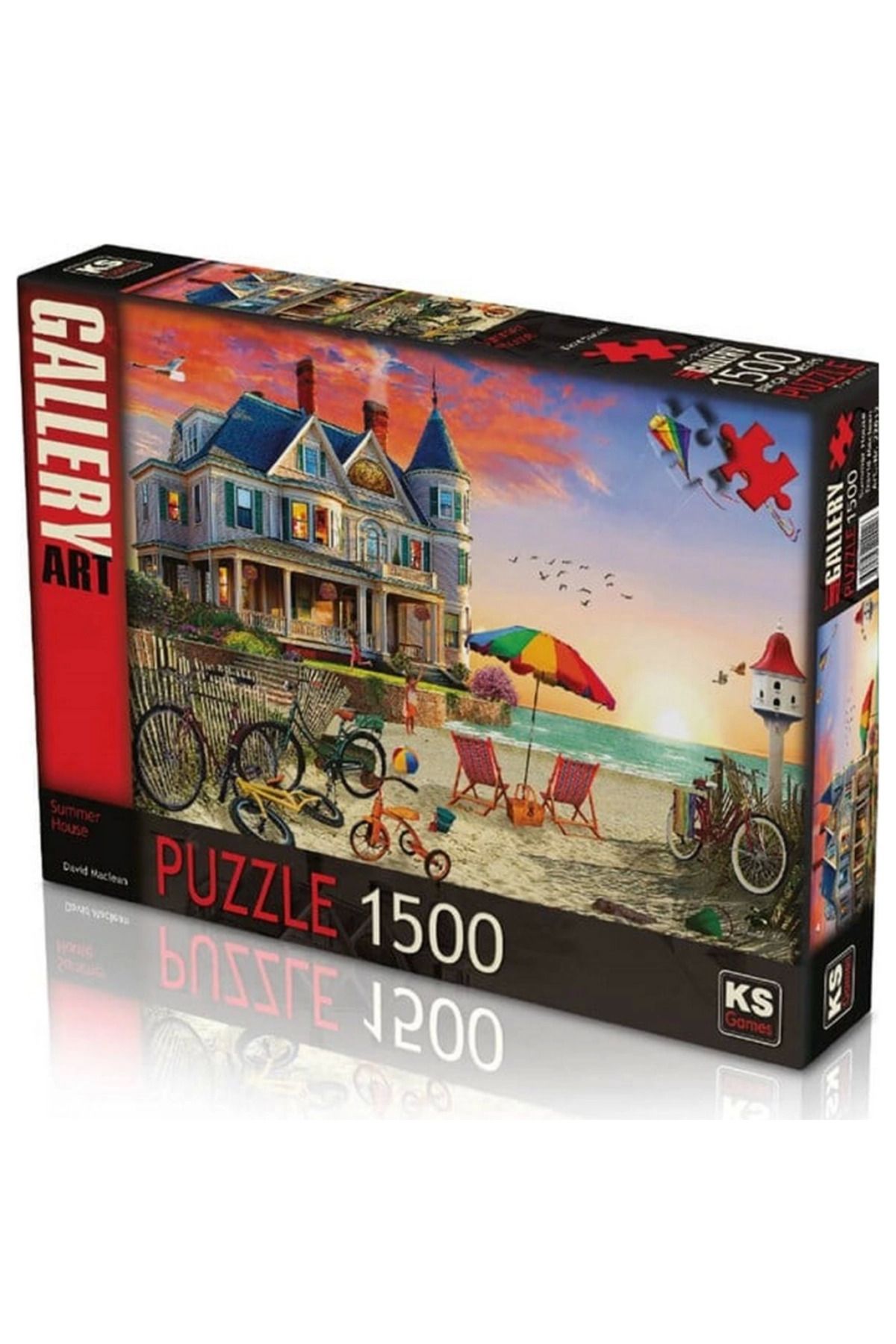 Liodoro Nessiworld KS Games Summer House Puzzle 1500 Parça 22044