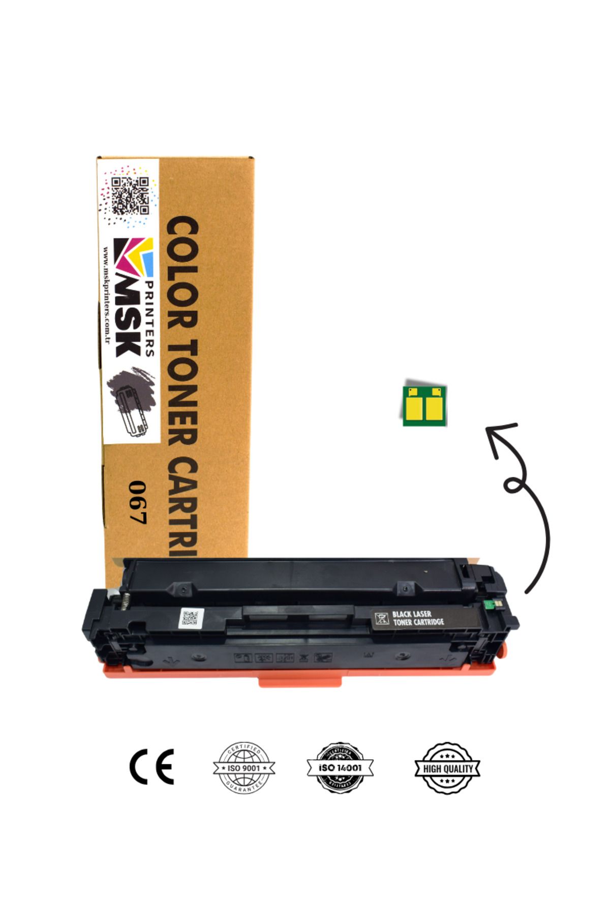 msk printers Canon I-Sensys LBP-631CW Muadil Siyah Toner