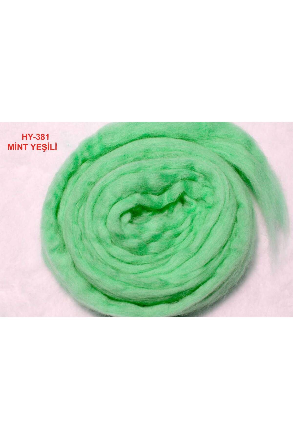 Hobi Keçe HOBİ KEÇE YÜNÜ ( 50 gr. Mint yeşili rengi)