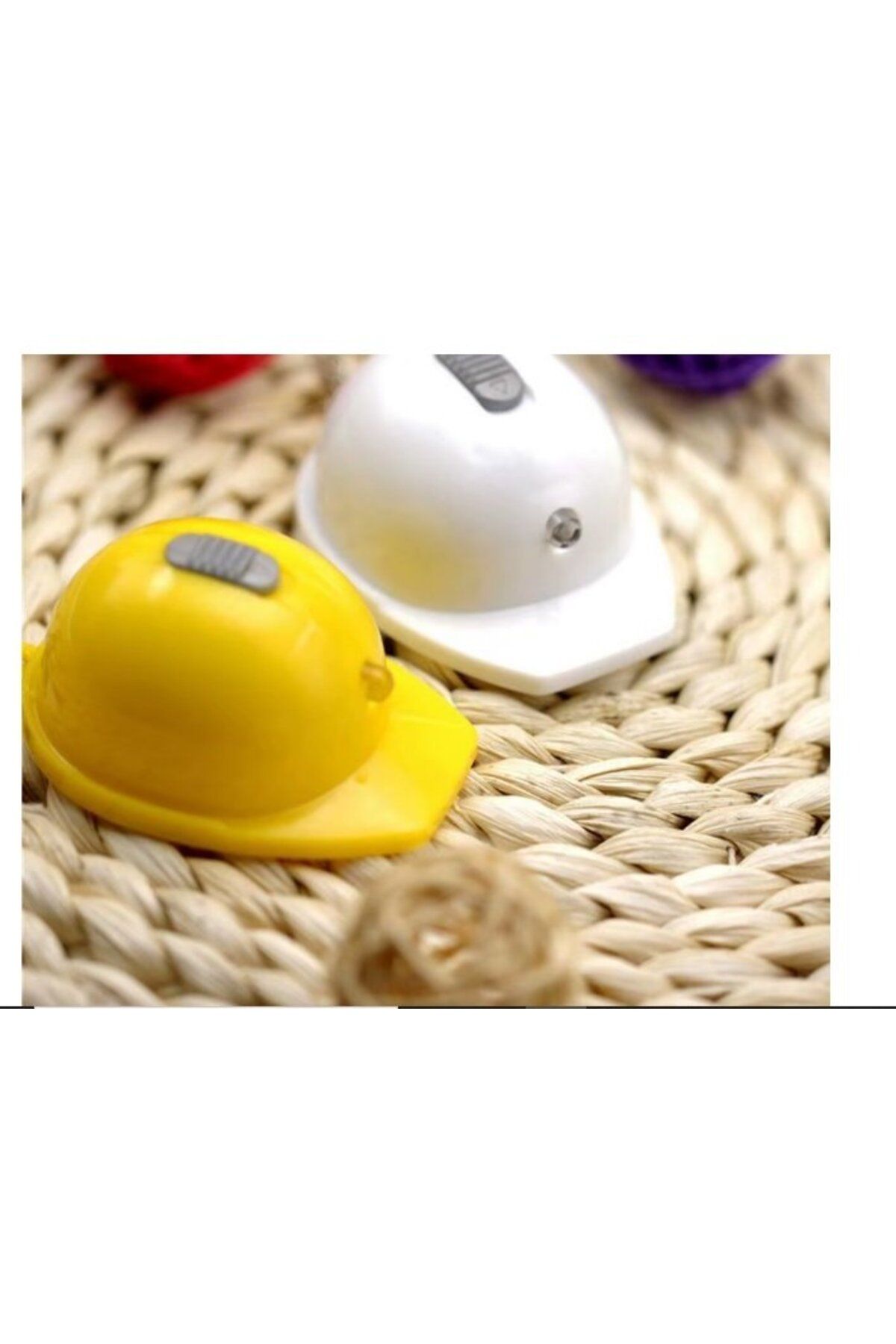 Herşey Nota-White Color Hard Hat - Burning and Opener Use for Construction Engineer 5