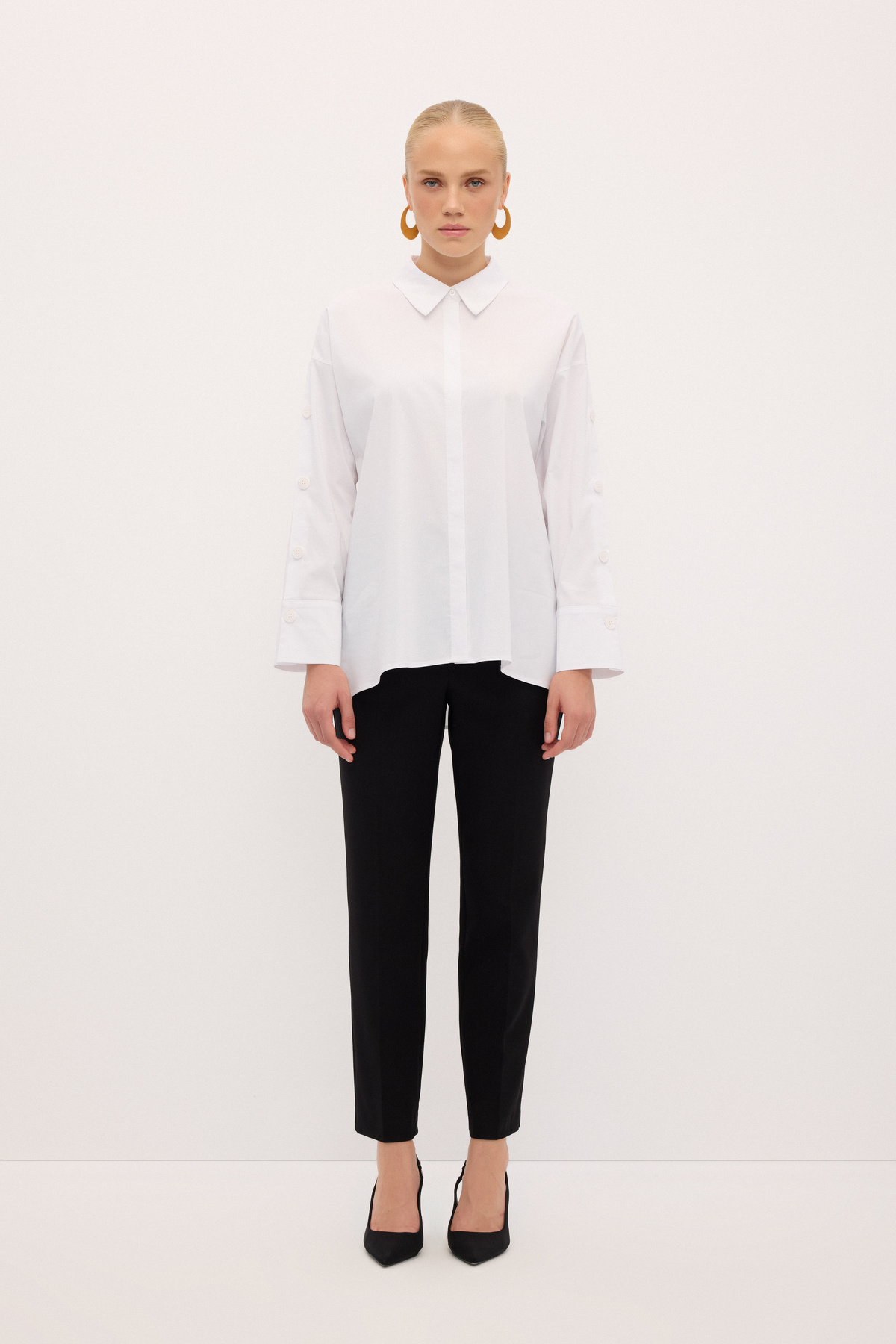 Love My Body-Button Detailed Shirt 3