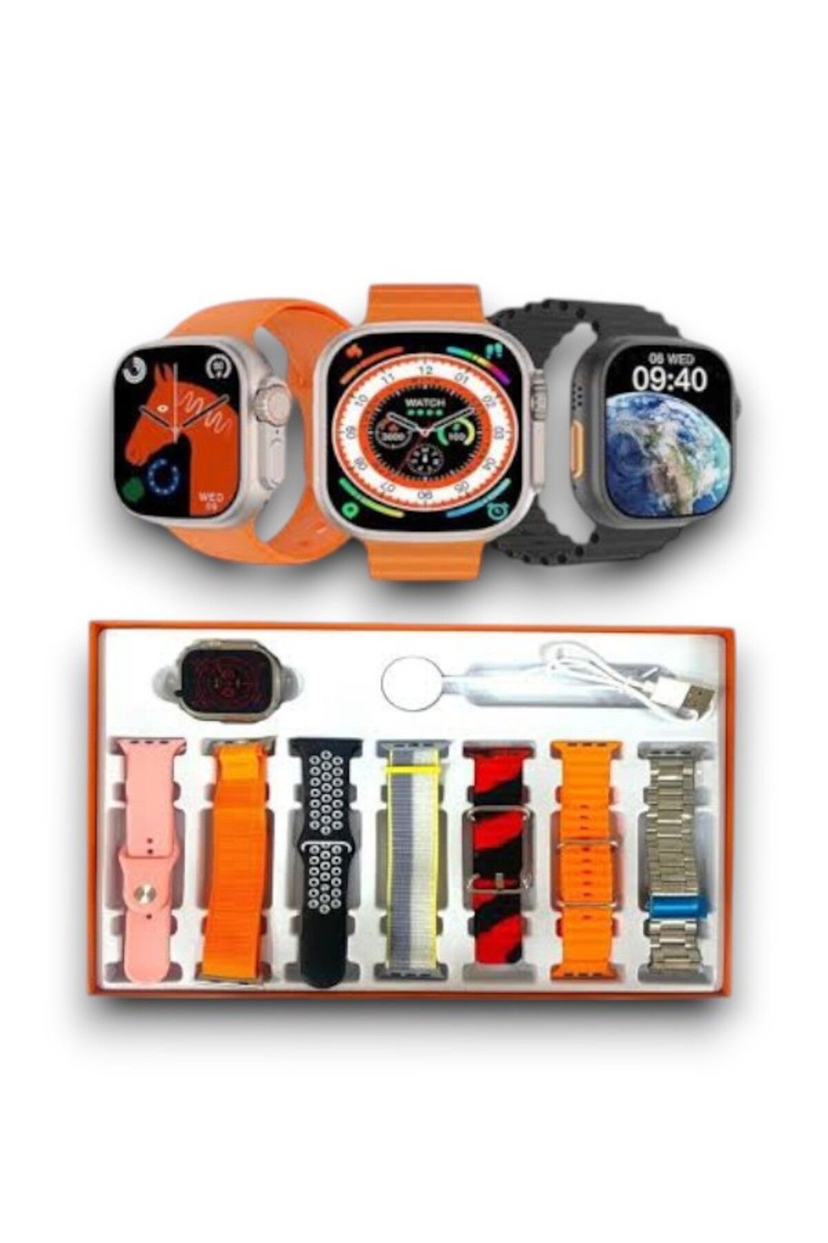 ASTRALTECH Watch 8 Ultra 7 Kordonlu Akıllı Saat