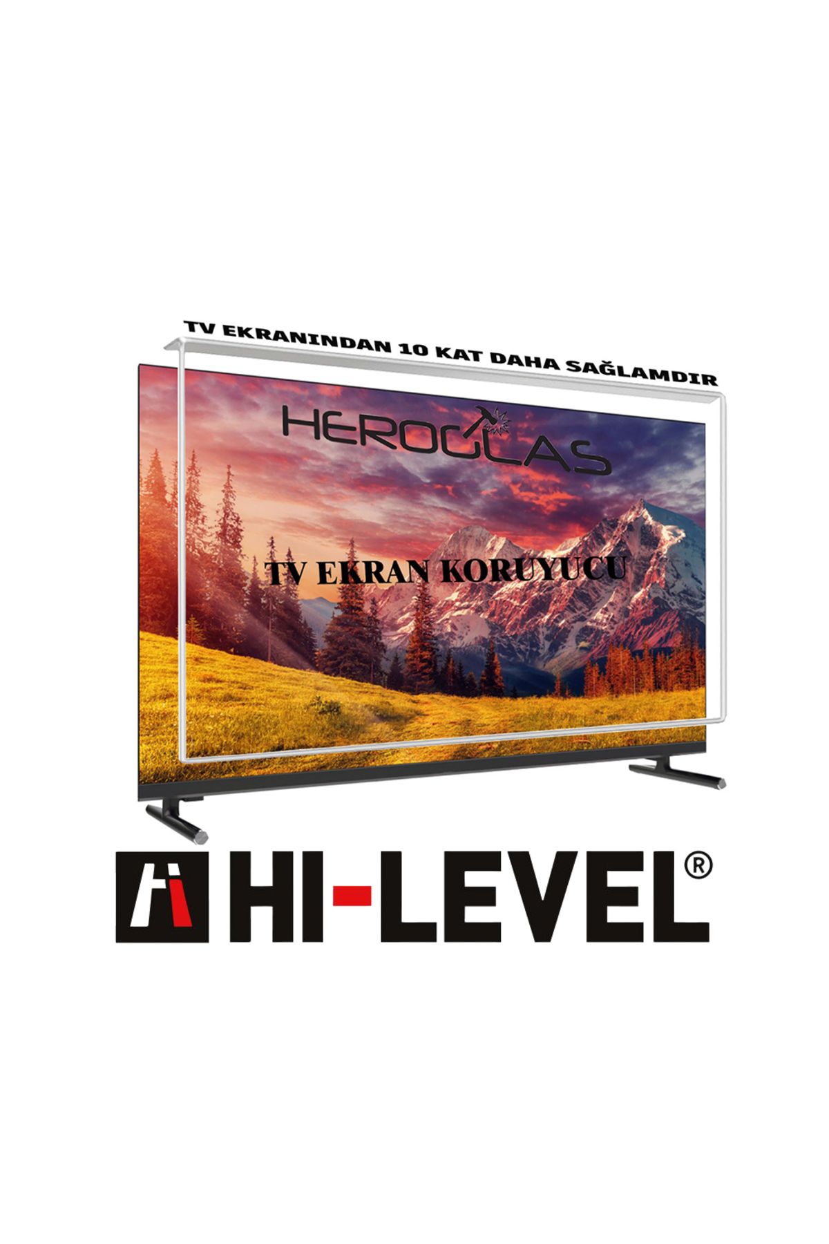 HEROGLAS Hİ-LEVEL       50UHL720 50İNÇ TV EKRAN KORUYUCU