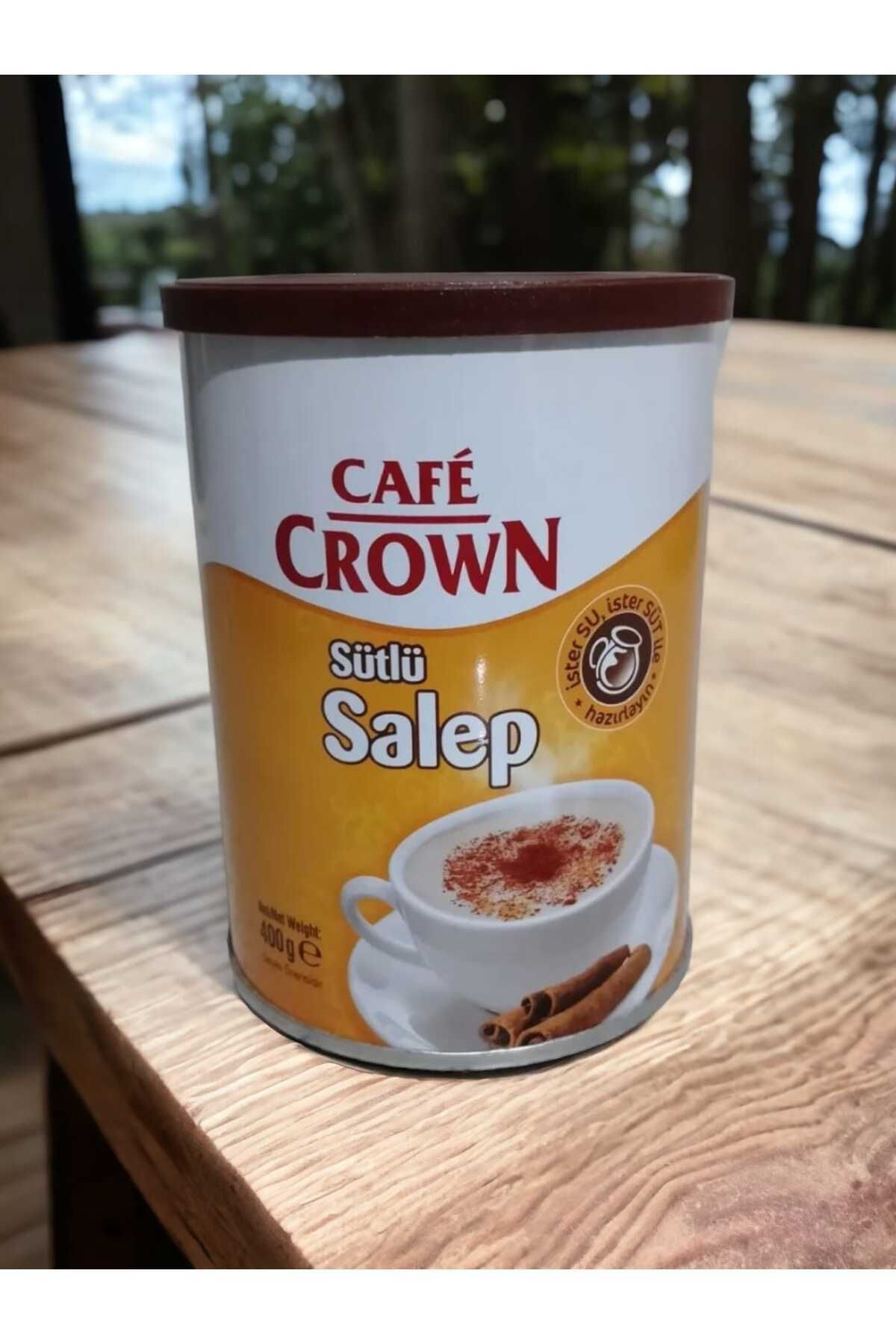 Cafe Crown Salep 400 Gr (Teneke Kutu)