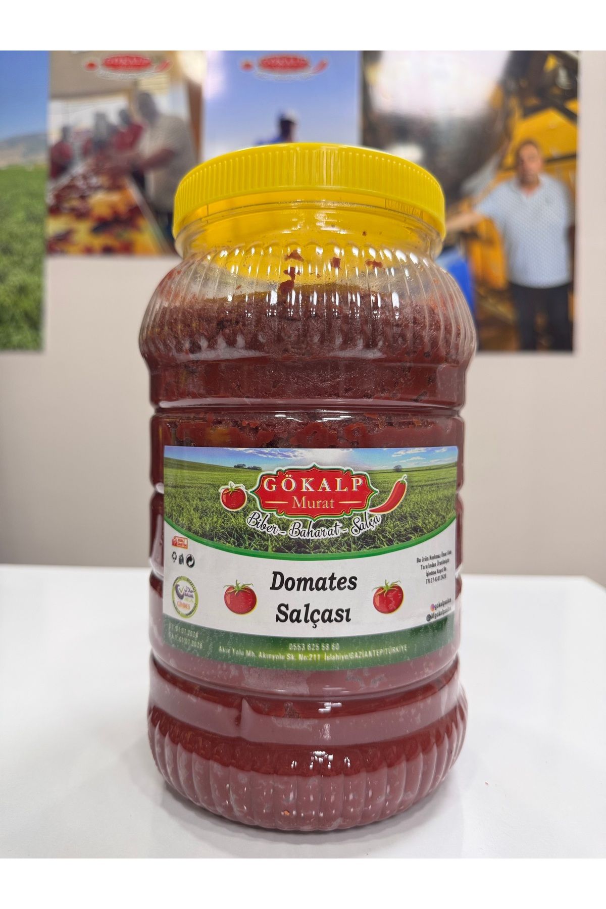 GÖKALP DOMATES SALÇA (3KG)