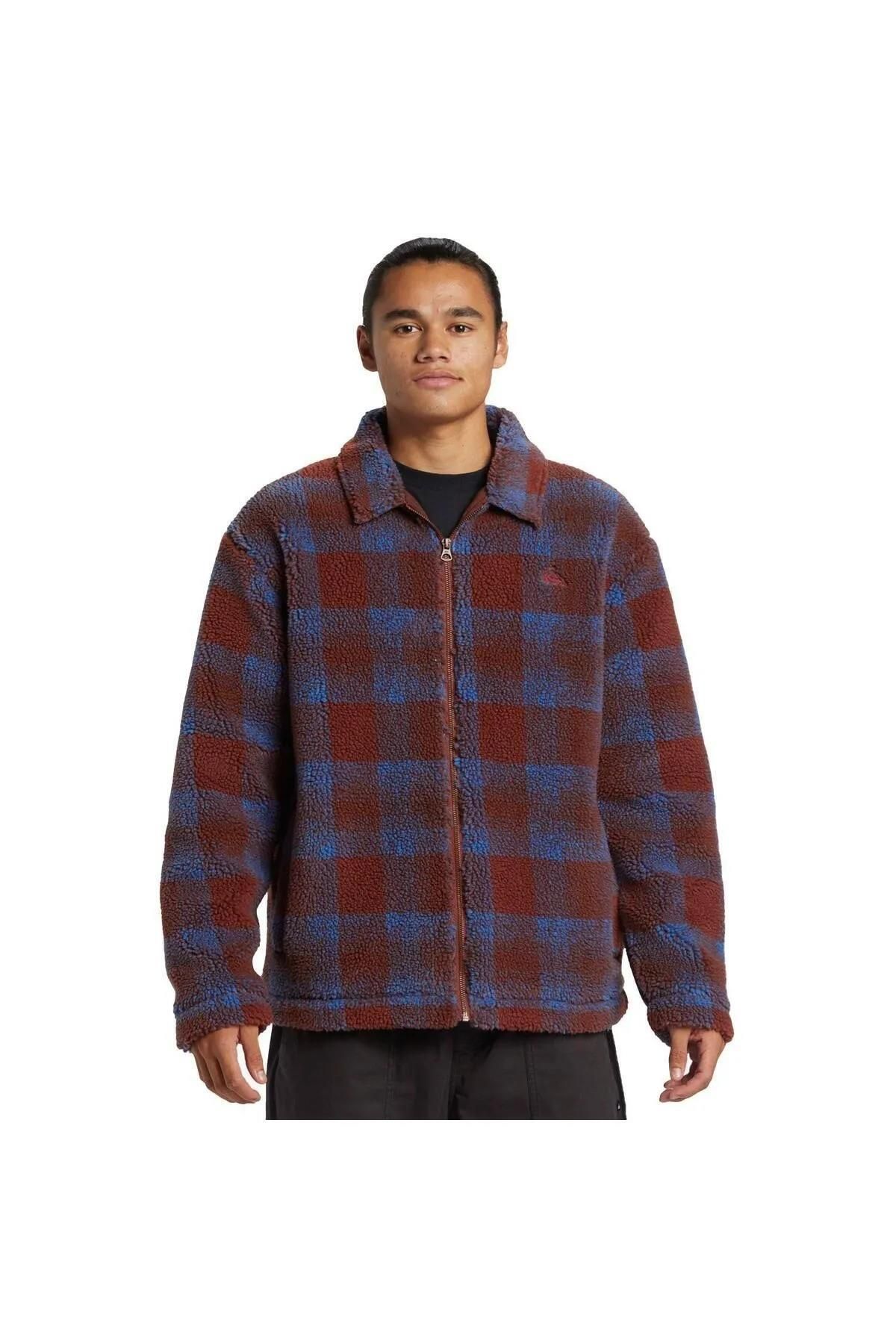 Quiksilver DECK FLEECE Erkek Polar Ceket AQYFT03393 QK.CQN8 Çok Renkli-XXL