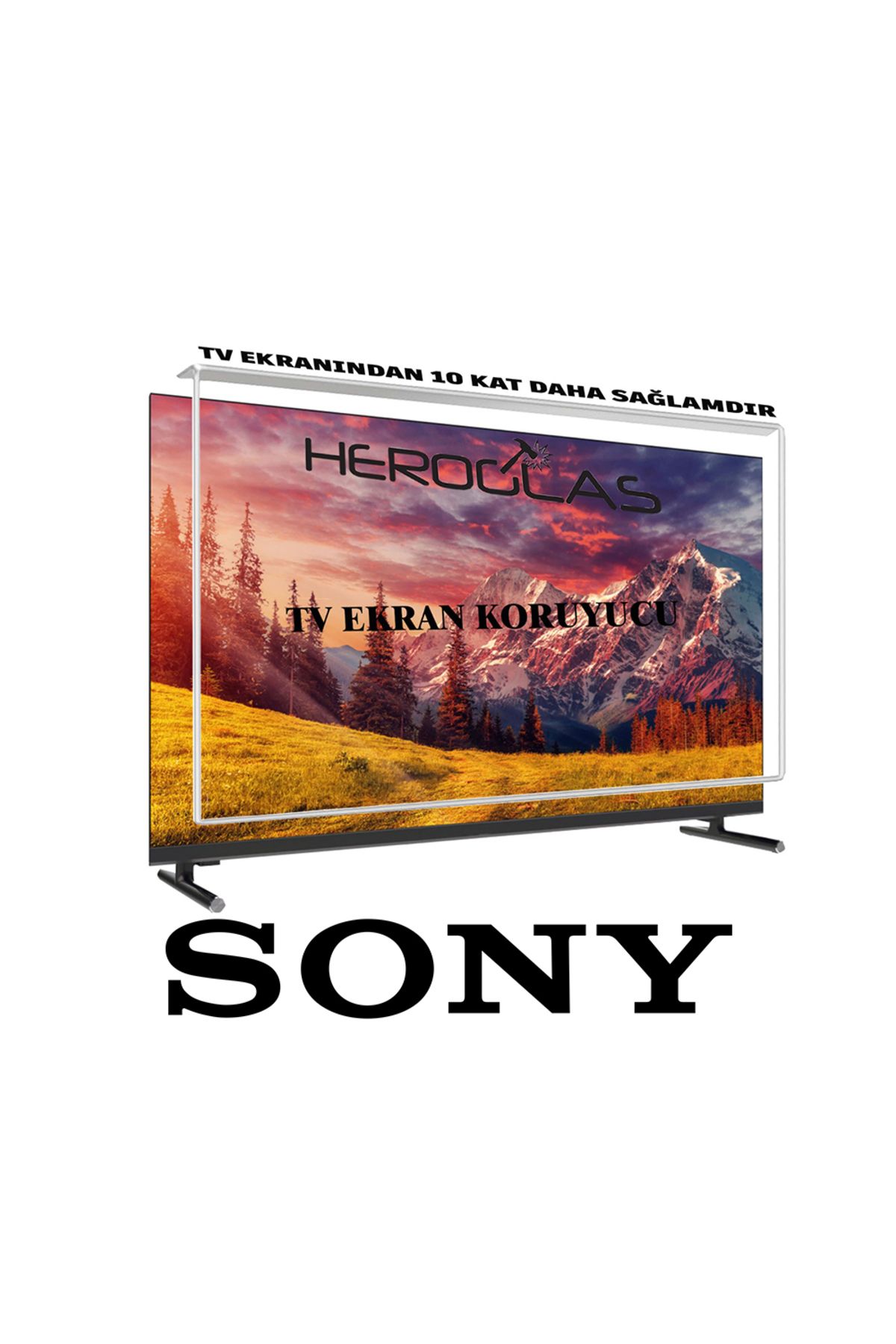 HEROGLAS SONY  KD-48A9 48İNÇ TV EKRAN KORUYUCU