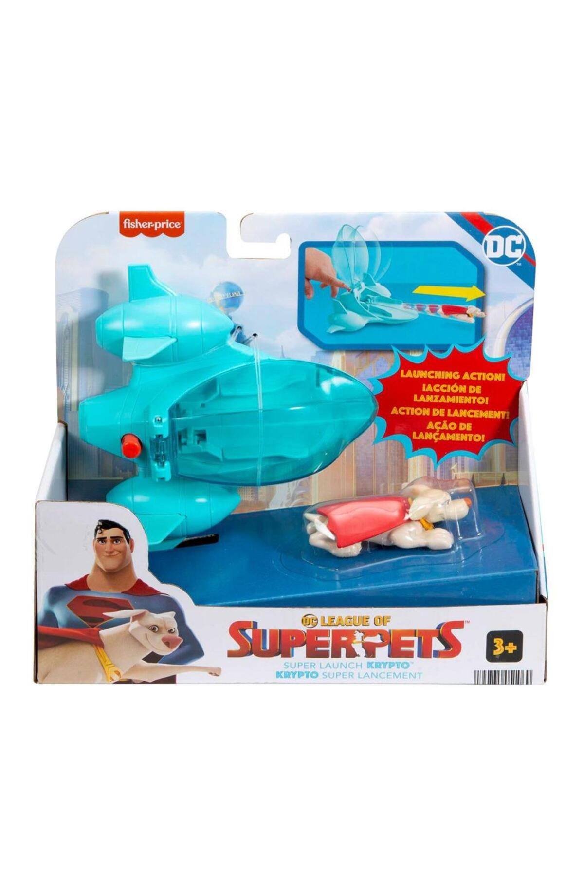 gcaksesuar HGL17 Imaginext DC League of Super Pets - Süper Araçlar