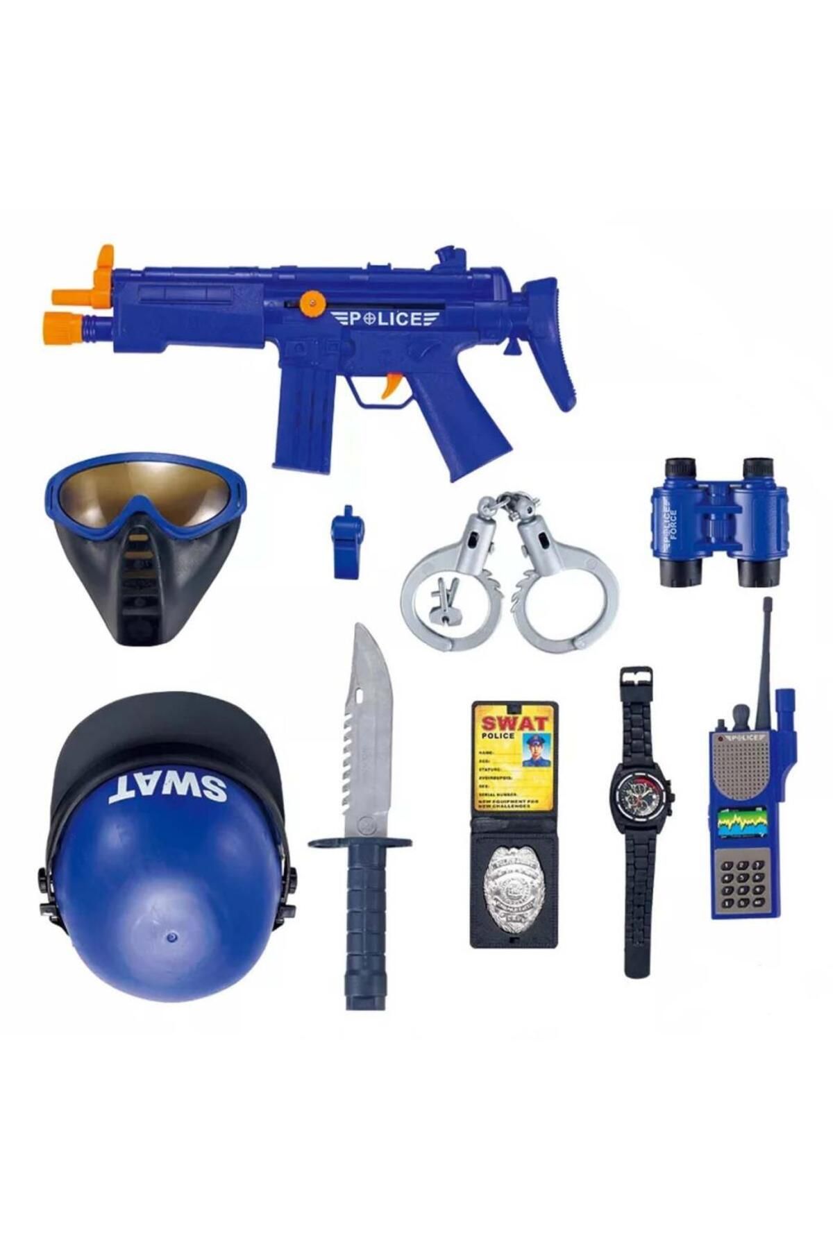 gcaksesuar Nessiworld Power Gun Polis Seti 34330