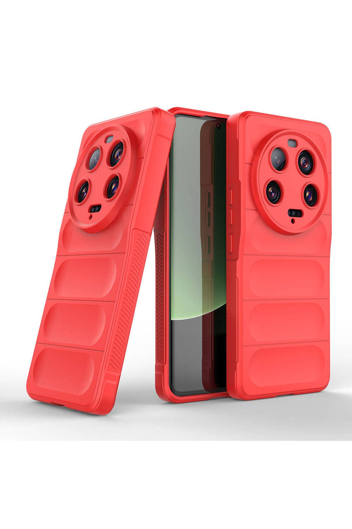 Coverzone Xiaomi Mi 13 Ultra İle Uyumlu Kılıf TPU Oyuklu Arka Yüzey Z-Etnik Esnek O-tto Prime