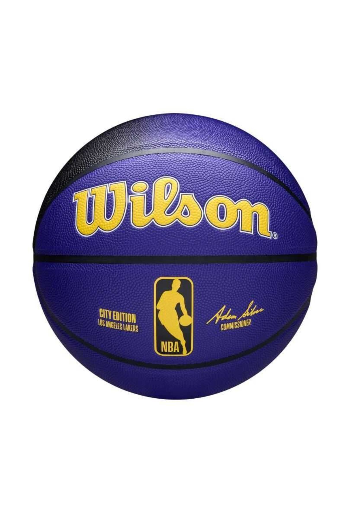 Wilson Basketbol Topu 2024 NBA Team City Collector Los Angeles Lakers Size 7 WZ4033814XB7