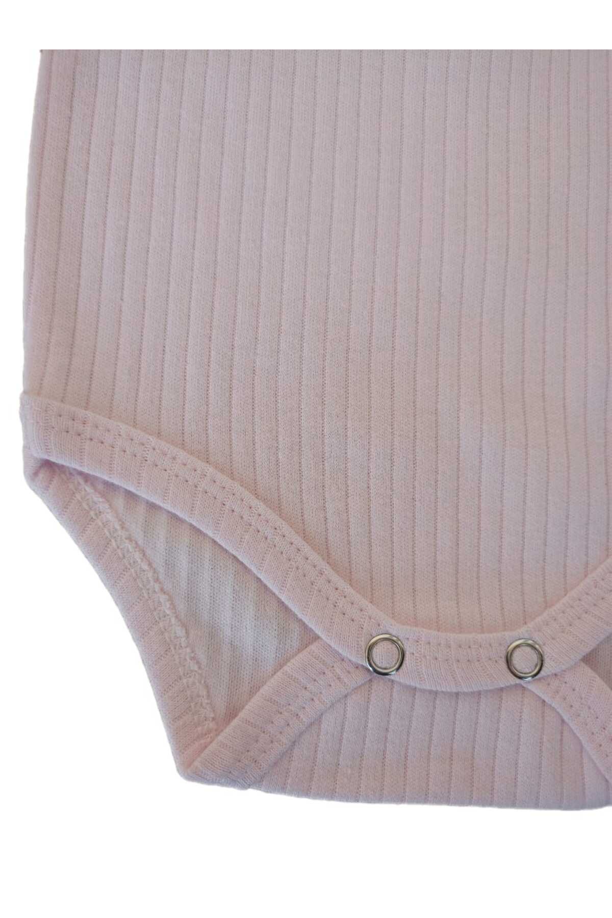 KA-HA Giyim %100 Pamuklu 3'lü Çıtçıtlı Bebek Body Zıbın / Pamuklu Bebek Atlet / Bebek Çıtçıtlı / Organik fotoğrafı 2 (önizleme)