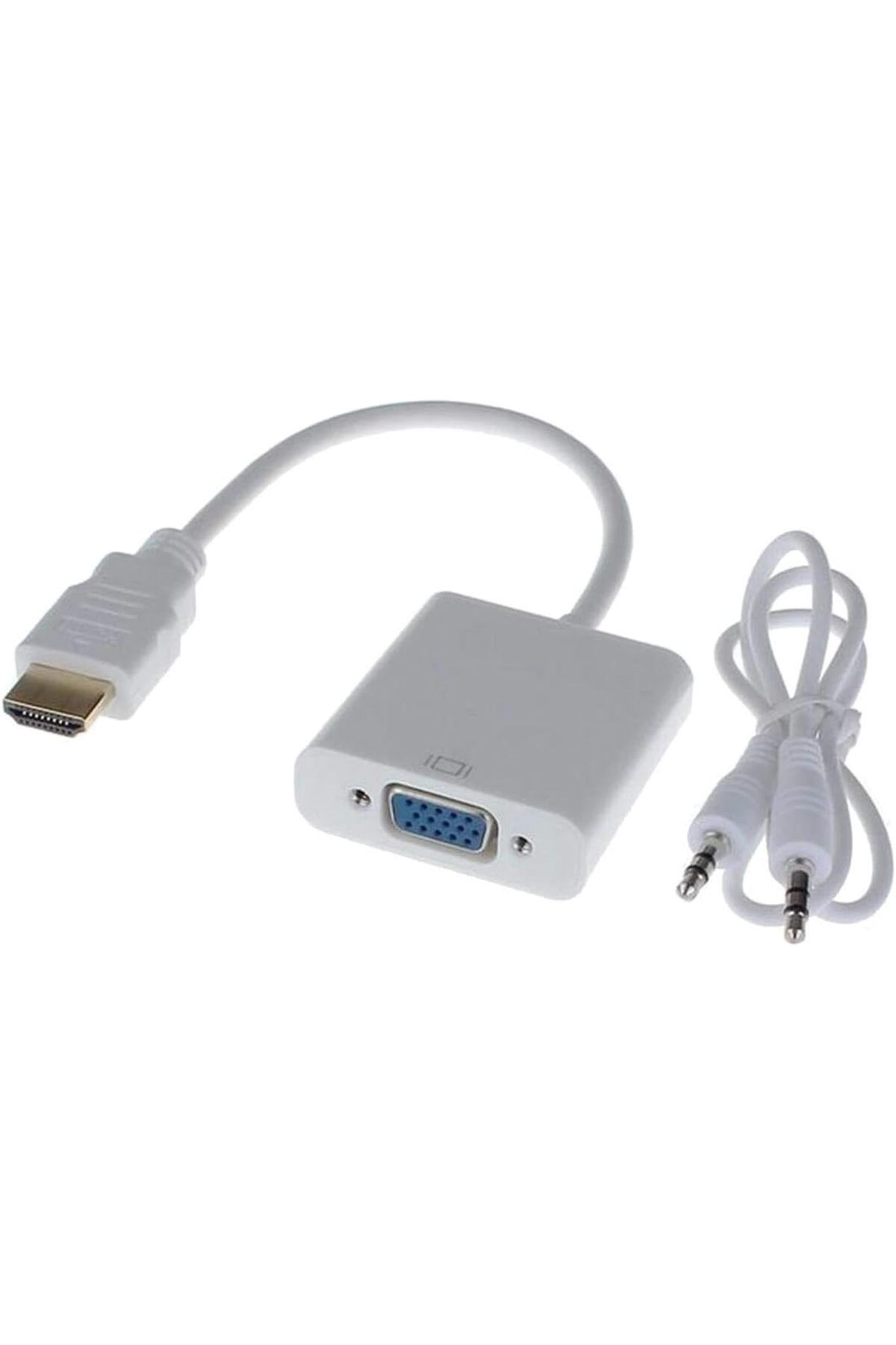 STOREMAX srhtDS HDMI to VGA Dönüştürücü Kablo Ses Destekli Adaptör Çevirici PS3 Kulaklık Monitör Tv