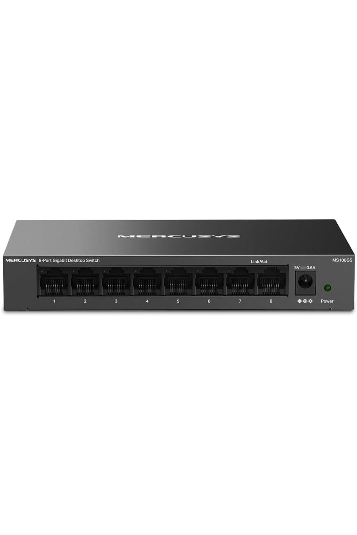 STOREMAX Gfc Store MS108GS, 8-Port Gigabit Desktop Switch MtShop 210035