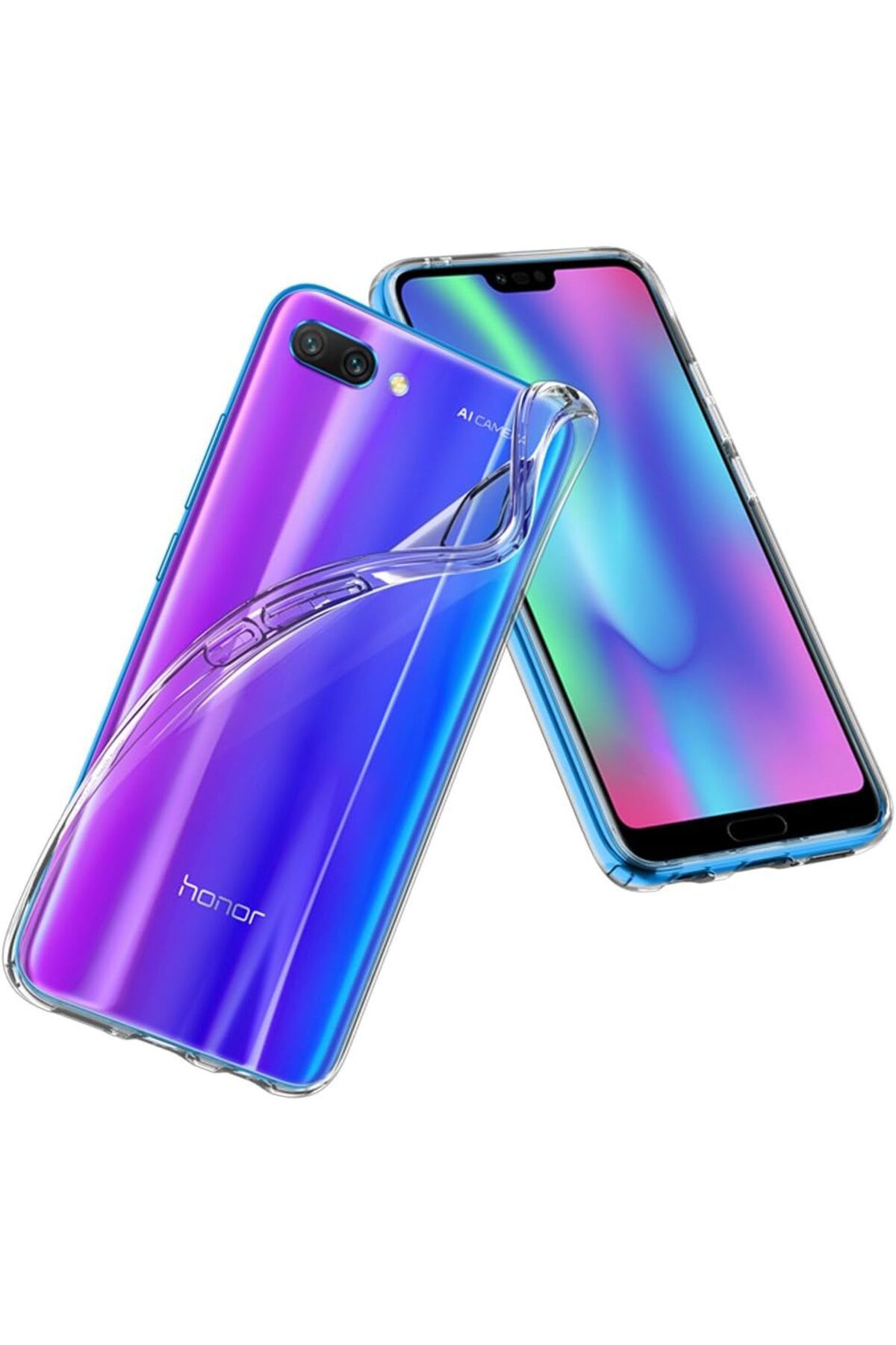 STOREMAX efshopx Honor 10 Kılıf Liquid Crystal Clear - L27CS24097 New Desing 1002192