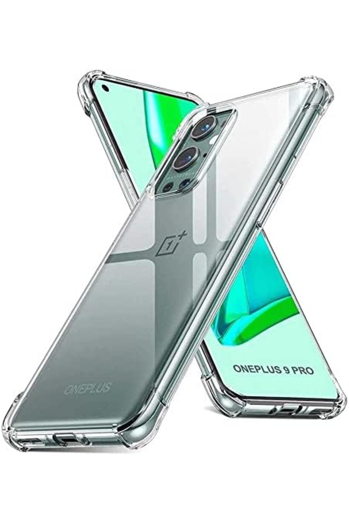 STOREMAX htpshopmx İletişim One Plus 9 Pro ile uyumlu ile Uyumlu Kapak Şeffaf Airbag Antishock Köşe Koru