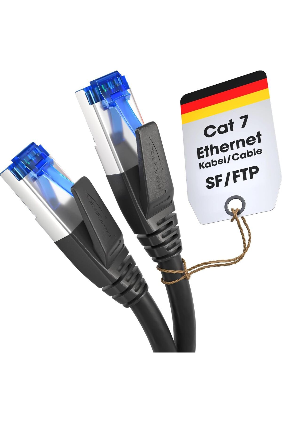 STOREMAX daliashops – Cat 7 Ethernet Kablosu, kırılmaya dayanıklı – 10m – 10 Gbit Ağ, 0,25-30m ara