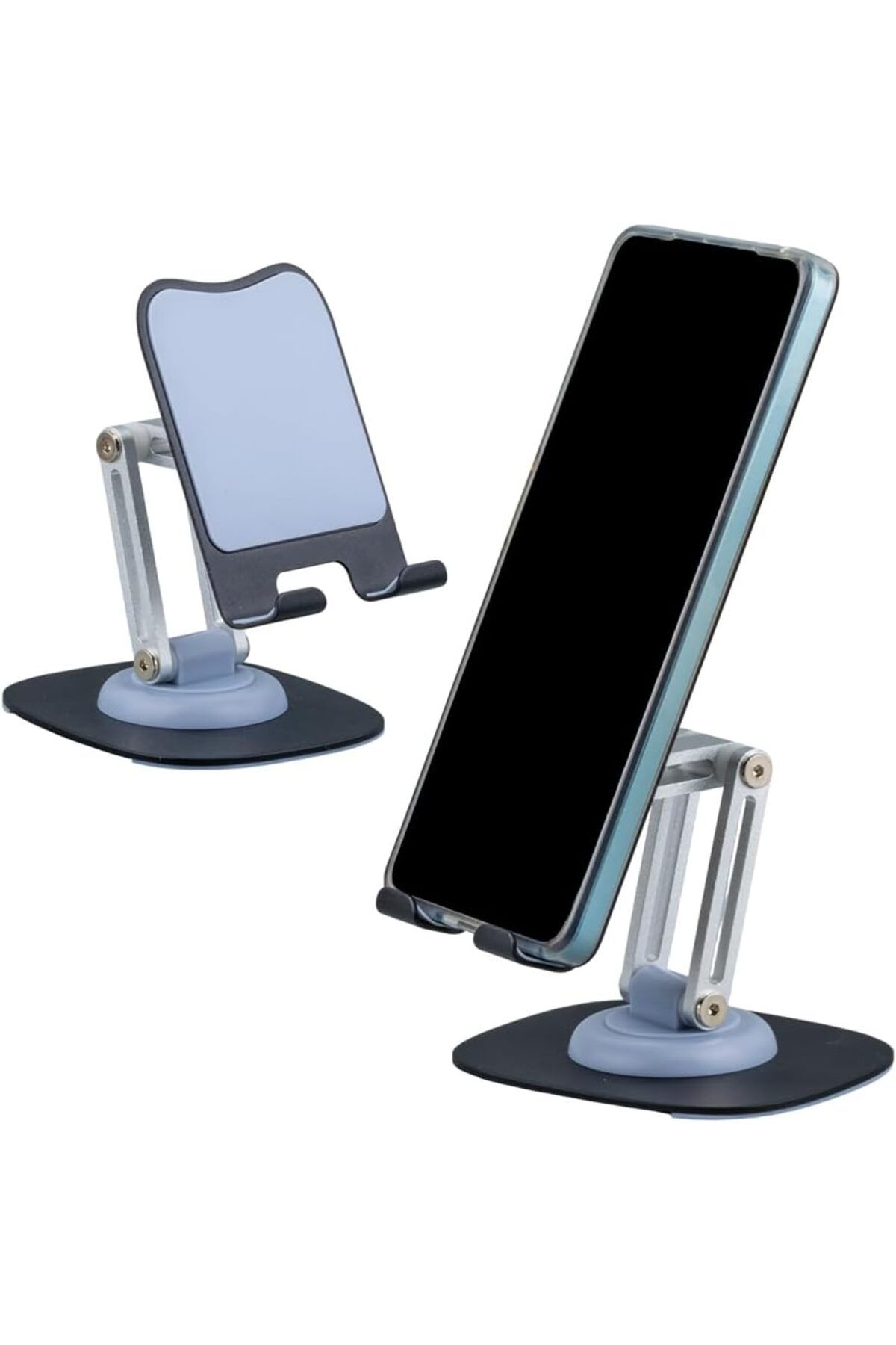 STOREMAX srhtDS 360 Derece Döner Telefon ve Tablet Tutucu Alüminyum Stand, Ayarlanabilir Yükseklik, Ayarla