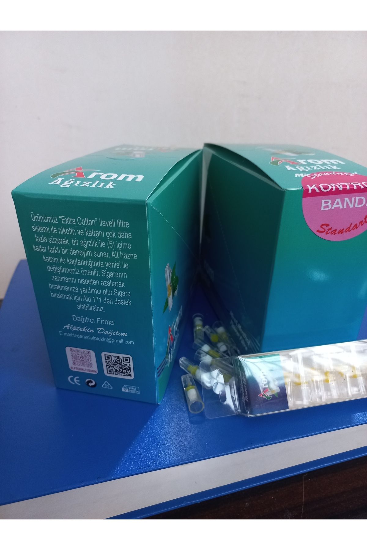 Arom Ağızlık Standart sigara uyumlu 10x24 lü box
