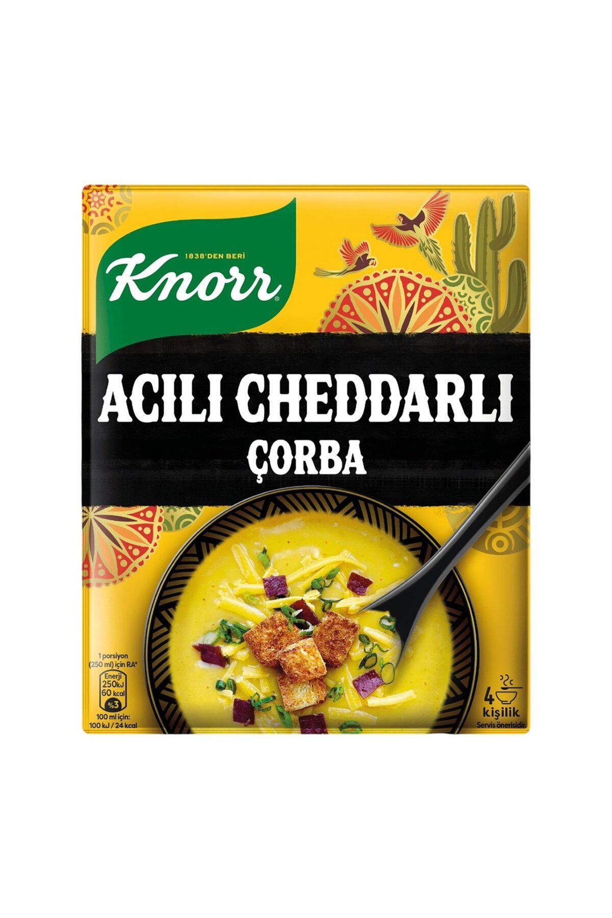 Knorr Acılı Cheddarlı Çorba 74 G