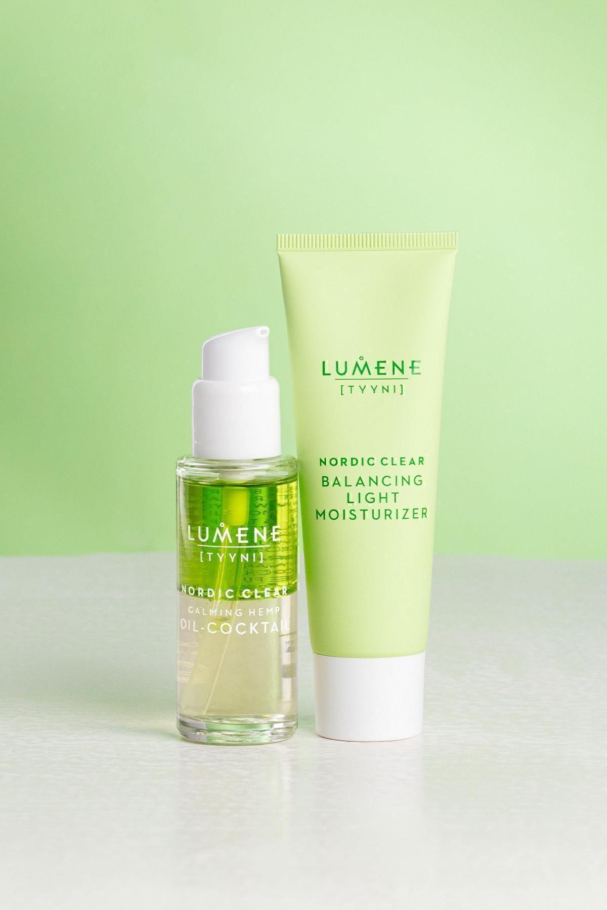 LUMENE-Sebum Balancing Moisturizer 50 ml – Water Based, Oil-Free Formula, Mattifying Effect, for Combination Skin 4