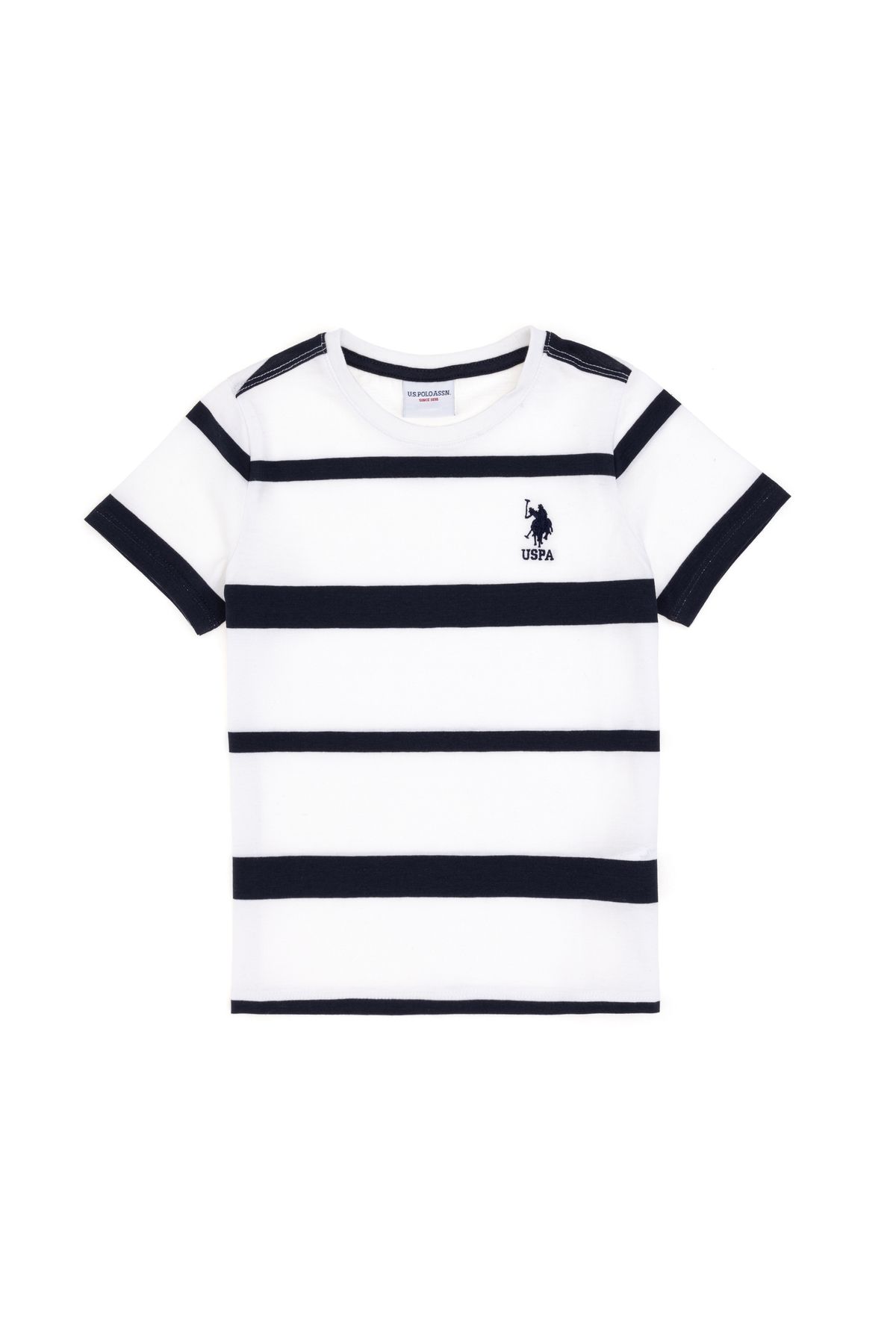 U.S. Polo Assn.-Boy's White T-Shirt 50298959 -Vr013 2