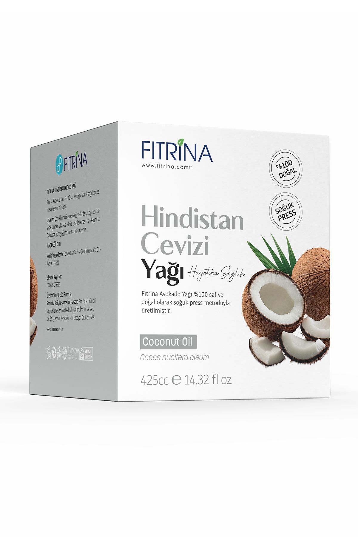 FITRİNA HİNDİSTAN CEVİZİ YAĞI 425 CC