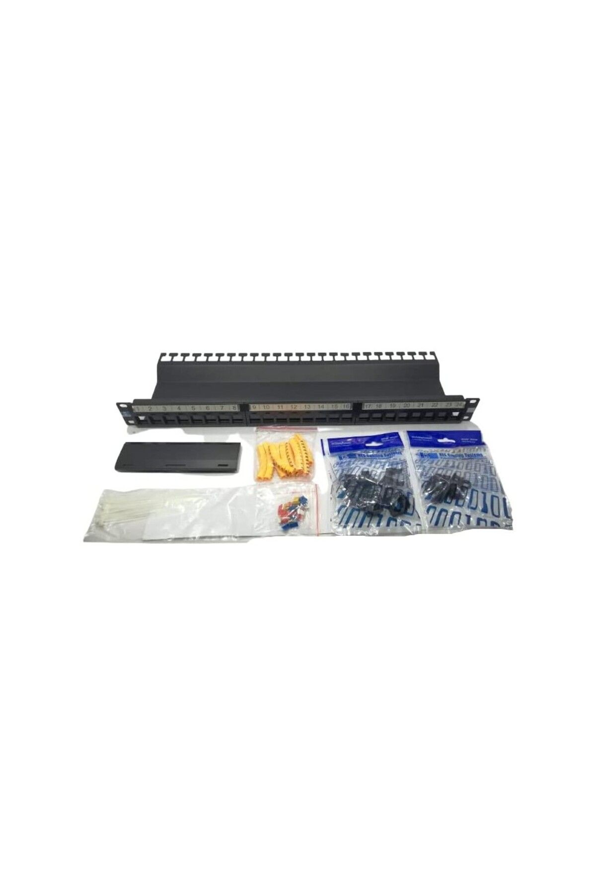 HCS P00-02450-1U 24 PORT UTP ,19’’ ,1U ,PATCH PANEL ,BOŞ