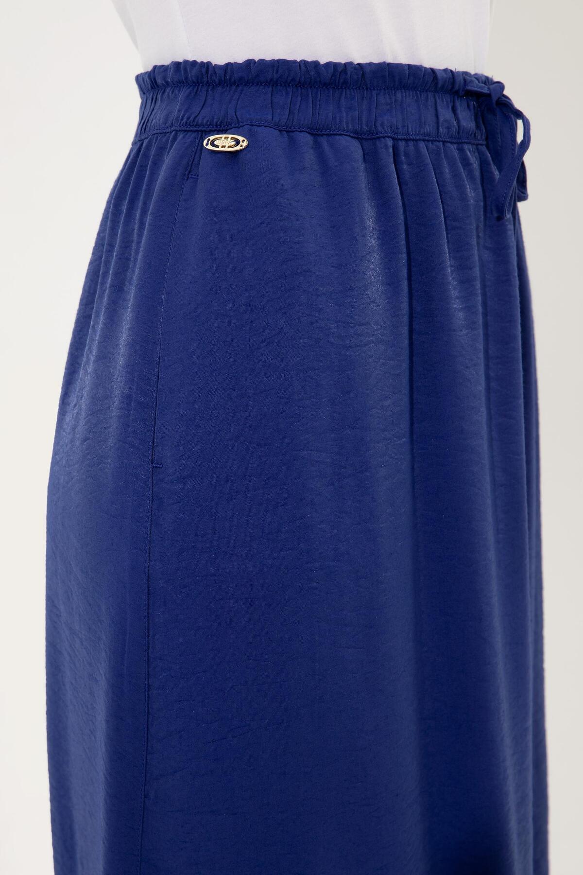 U.S. Polo Assn.-Women's Blue Woven Skirt 50249296 -Vr212 2