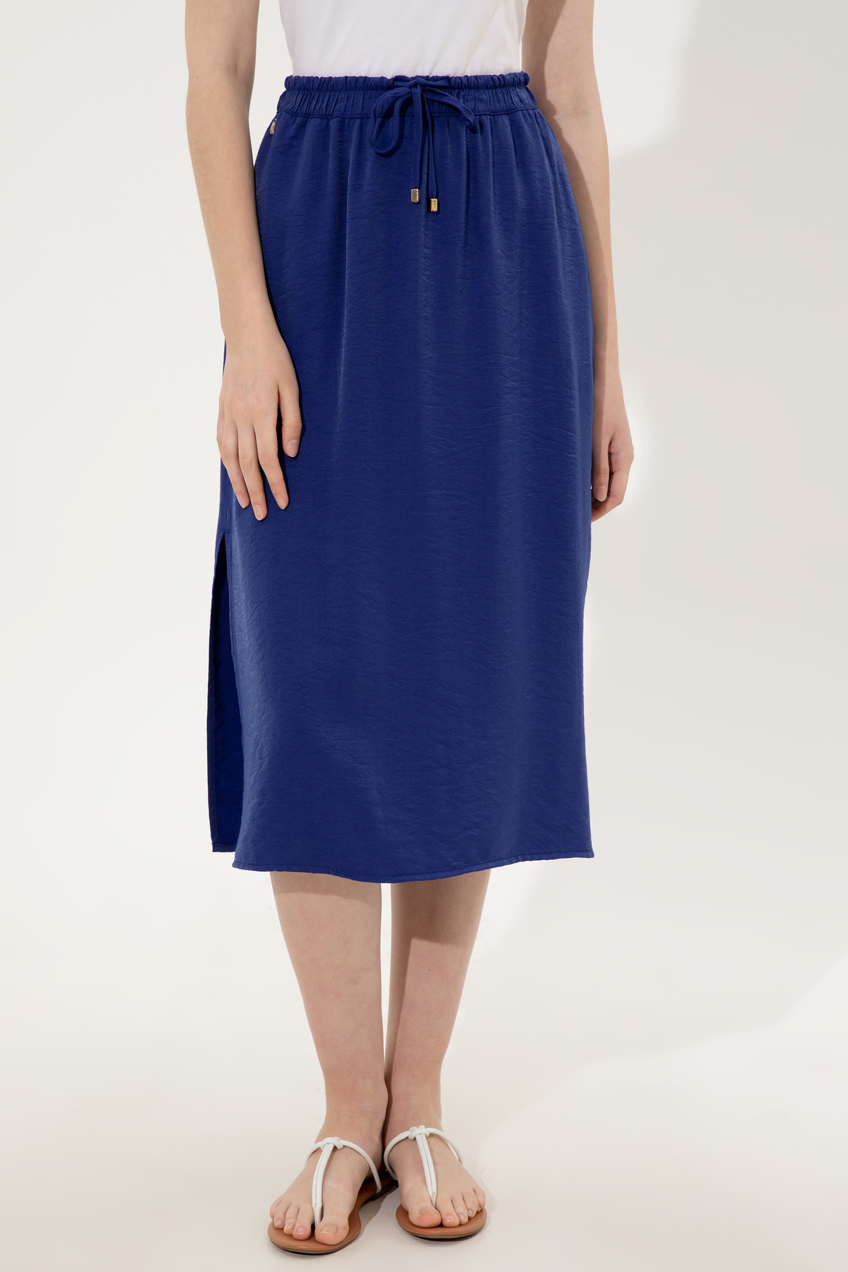 U.S. Polo Assn.-Women's Blue Woven Skirt 50249296 -Vr212 4