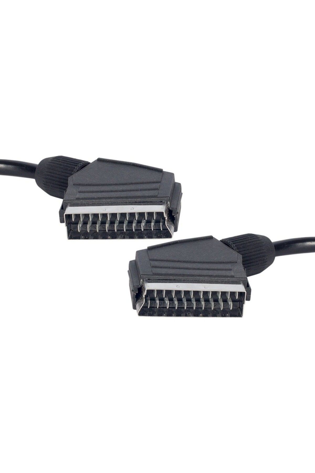 MenSak SCART SCART KABLO SİYAH 7 MM 1.2 METRE POŞETLİ (4767)