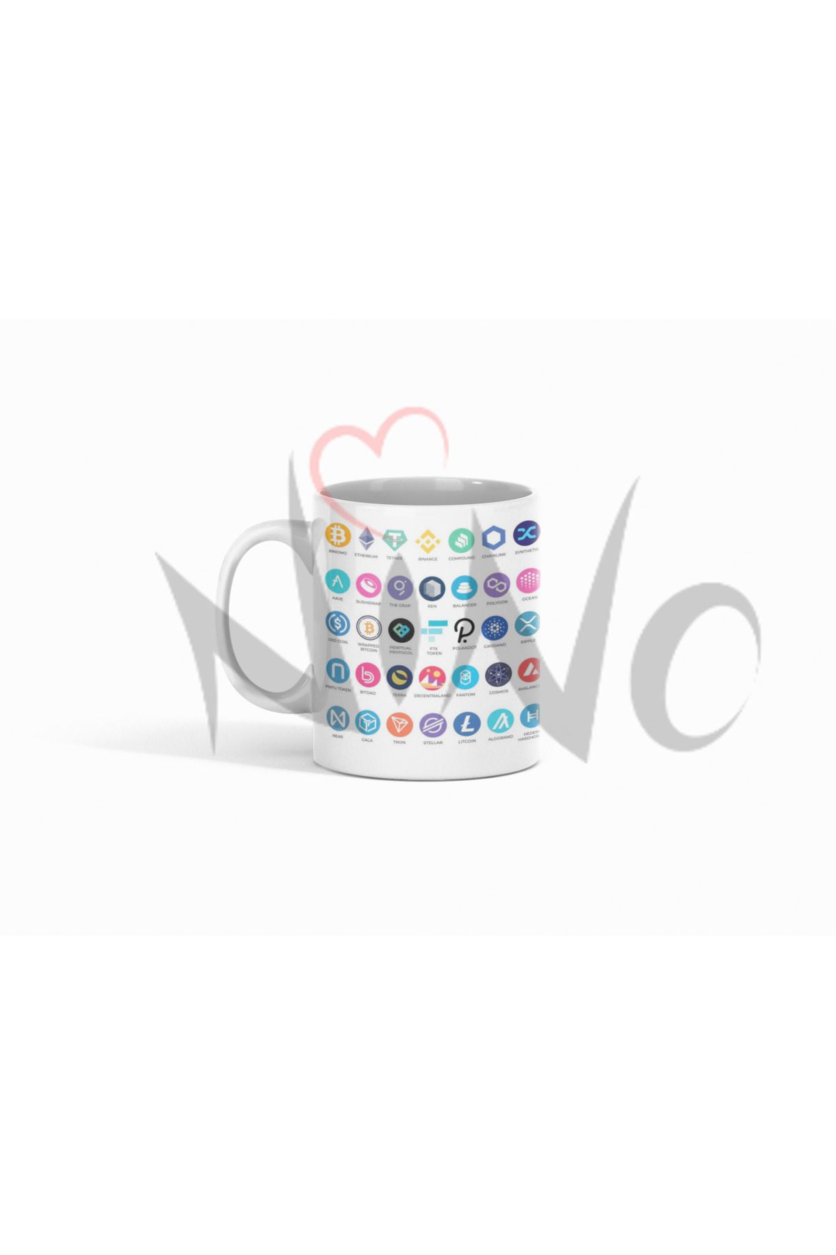 Nino Store-Cryptocurrency Themed Bitcoin Altcoin Logo Copa Gift Mug 3