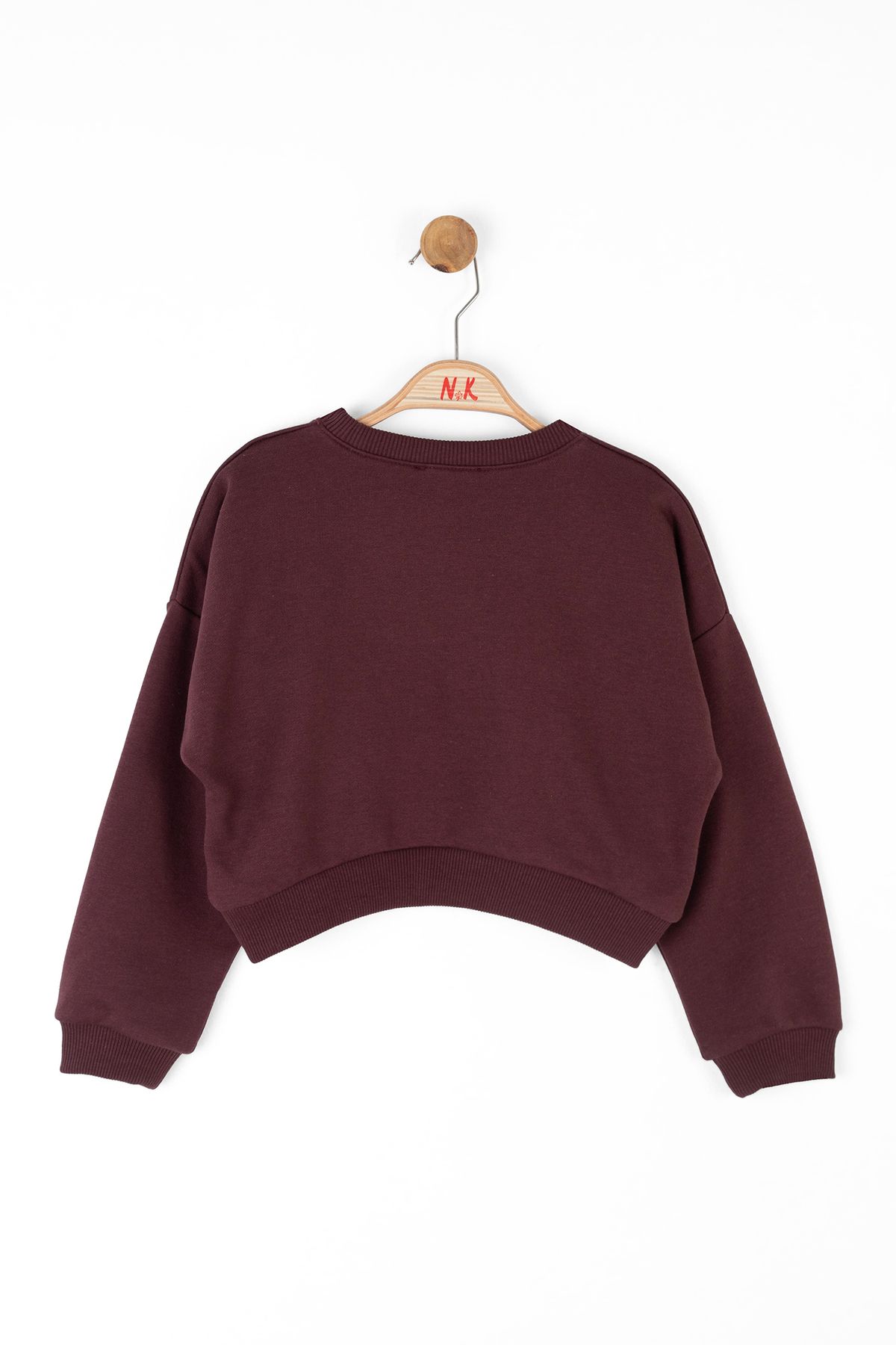 nk kids-37505 Girl's Bordo Akasya Sweat 2