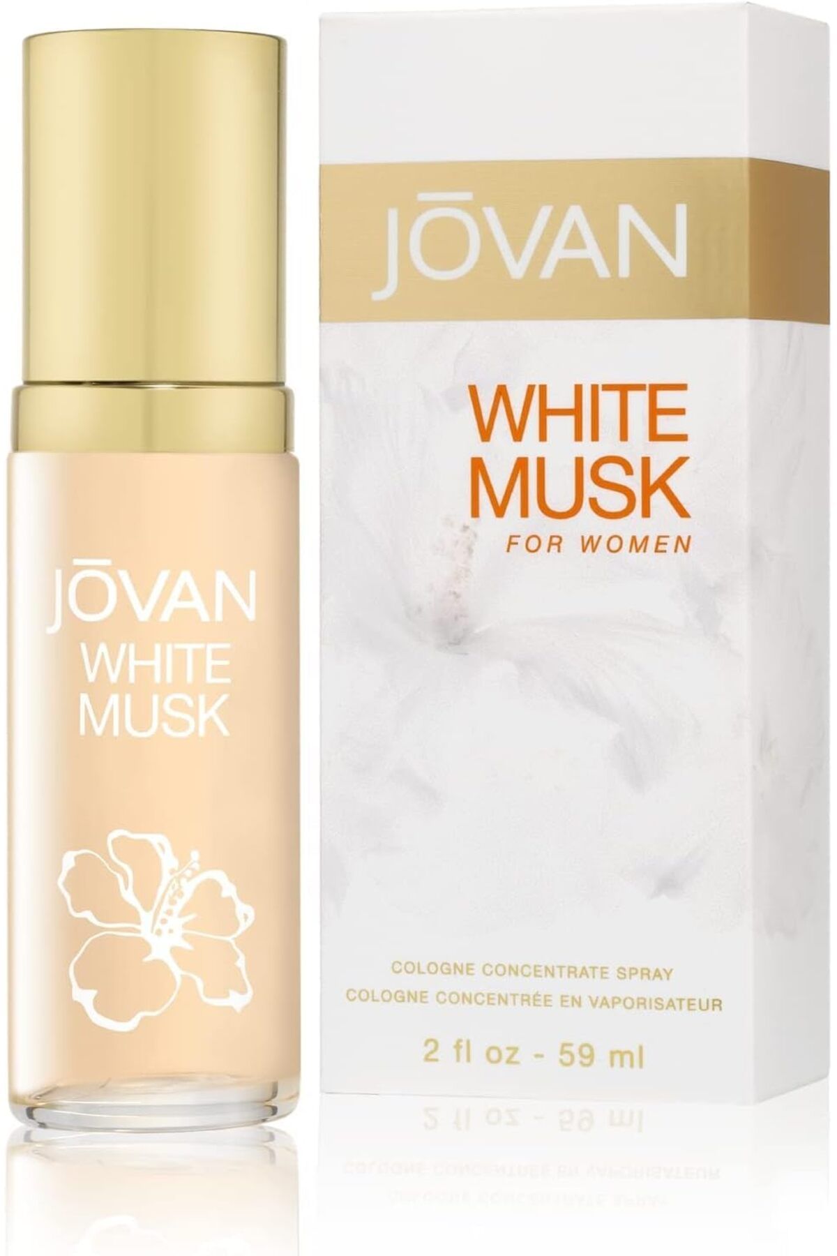 Jovan White Musk Eau De Cologne Spray for Women Kadın Parfümü 59 ml