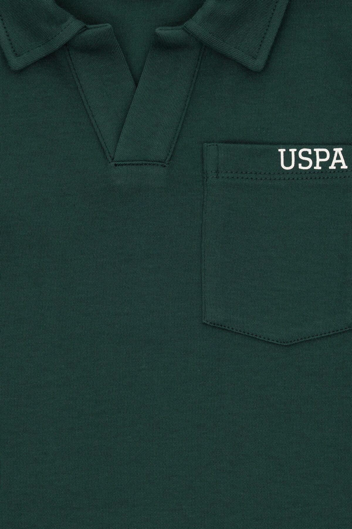 U.S. Polo Assn.-Boy's Dark Green T-Shirt 50295438 -Vr079 3