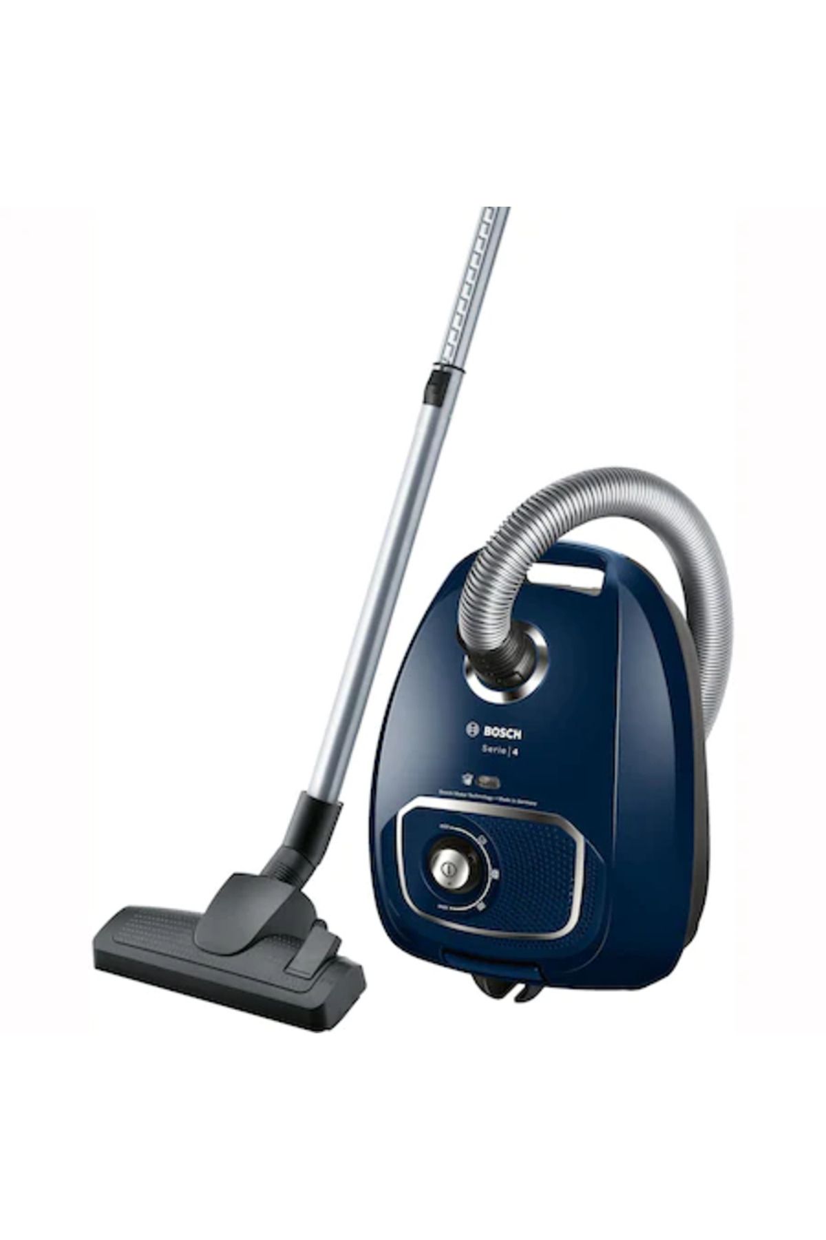 Bosch Aspirator Cu Sac Bosch , 600 W, 4 L, Filtru Hepa, Perie Tapiterie, Albastru - One Size