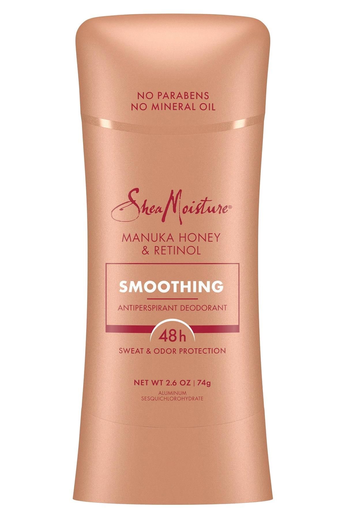 Shea Moisture Manuka Honey & Retinol Smoothing Antiperspirant Stick Deodorant 74GR