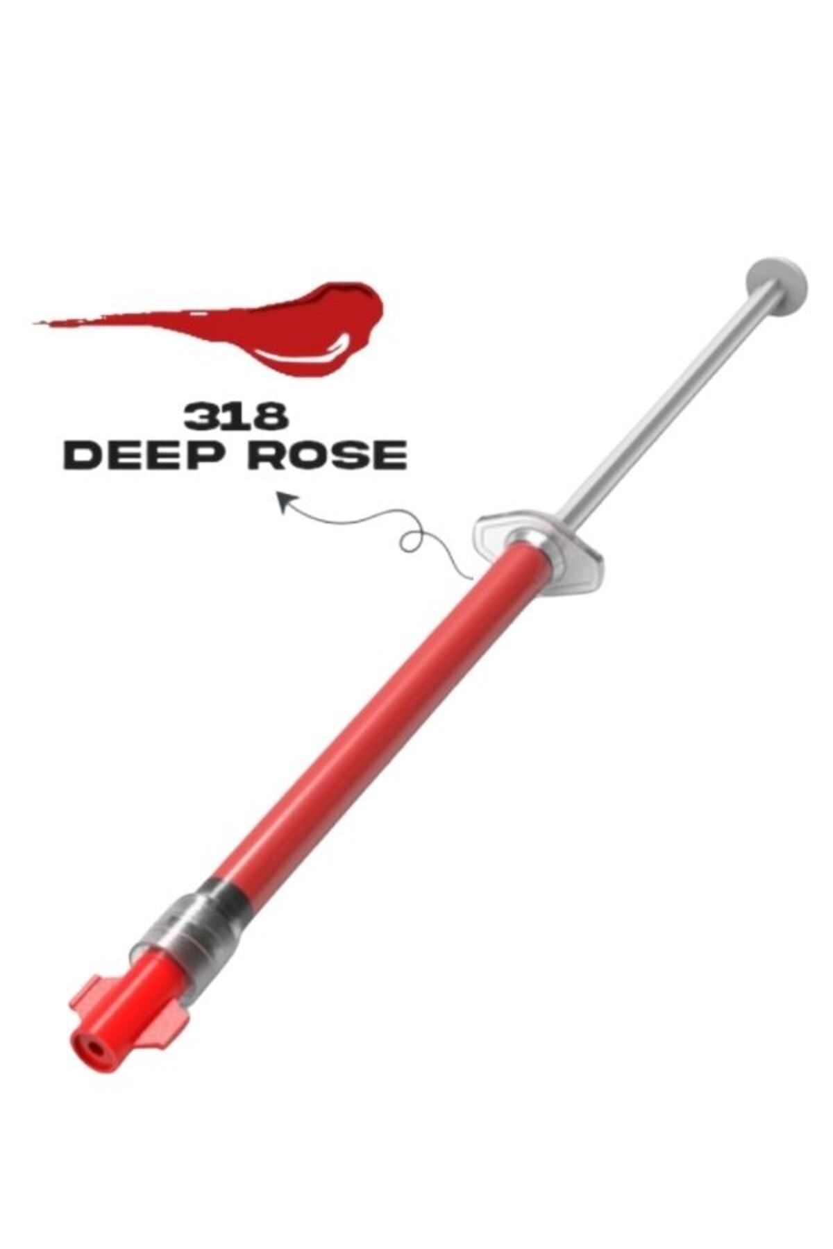 YMR Deep Rose Kalıcı Makyaj Dudak Boyası Tek Kullanımlık 1ml Deneme Boyu