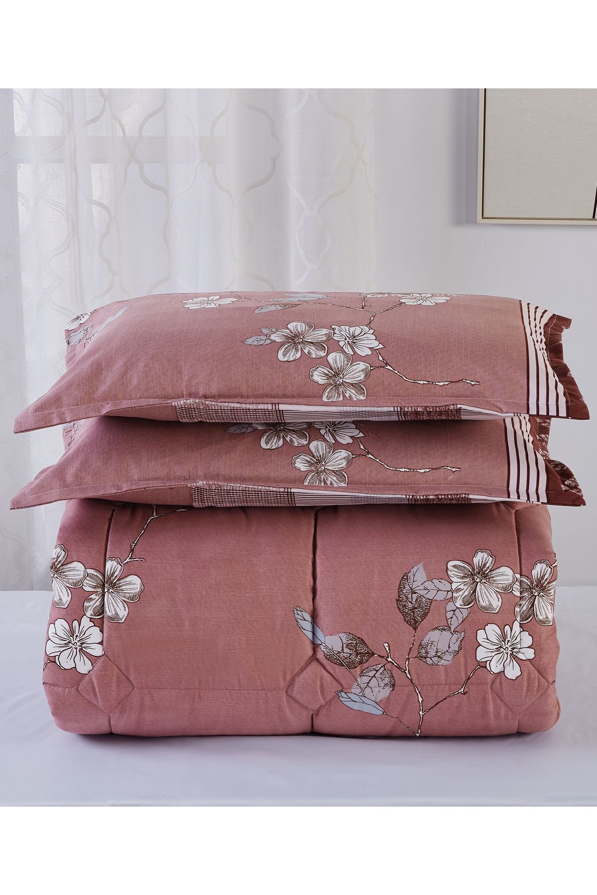 Generic-Comforter Set King Size 6 Pieces Comforter Set Twin Unisex Bedding Set 2