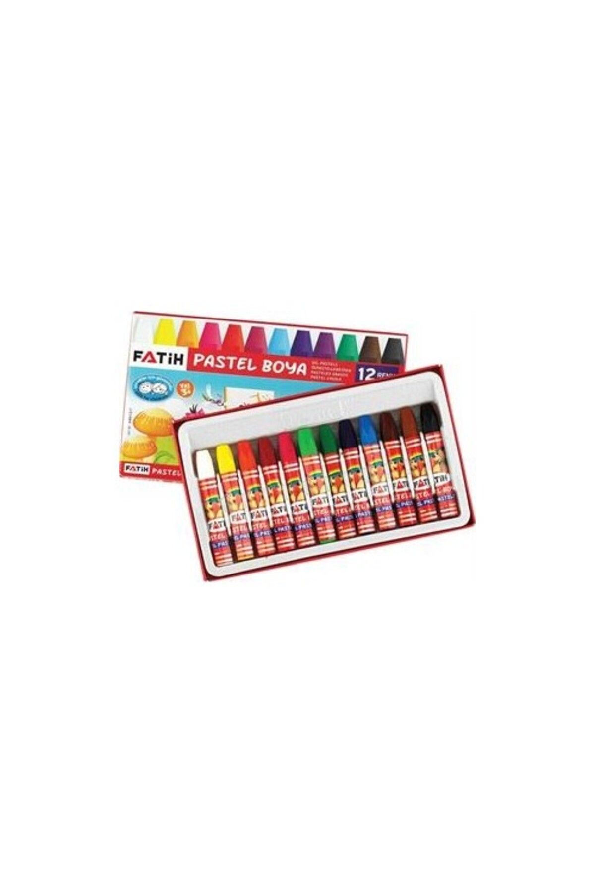 Fatih FATİH PASTEL BOYA 12 RENK