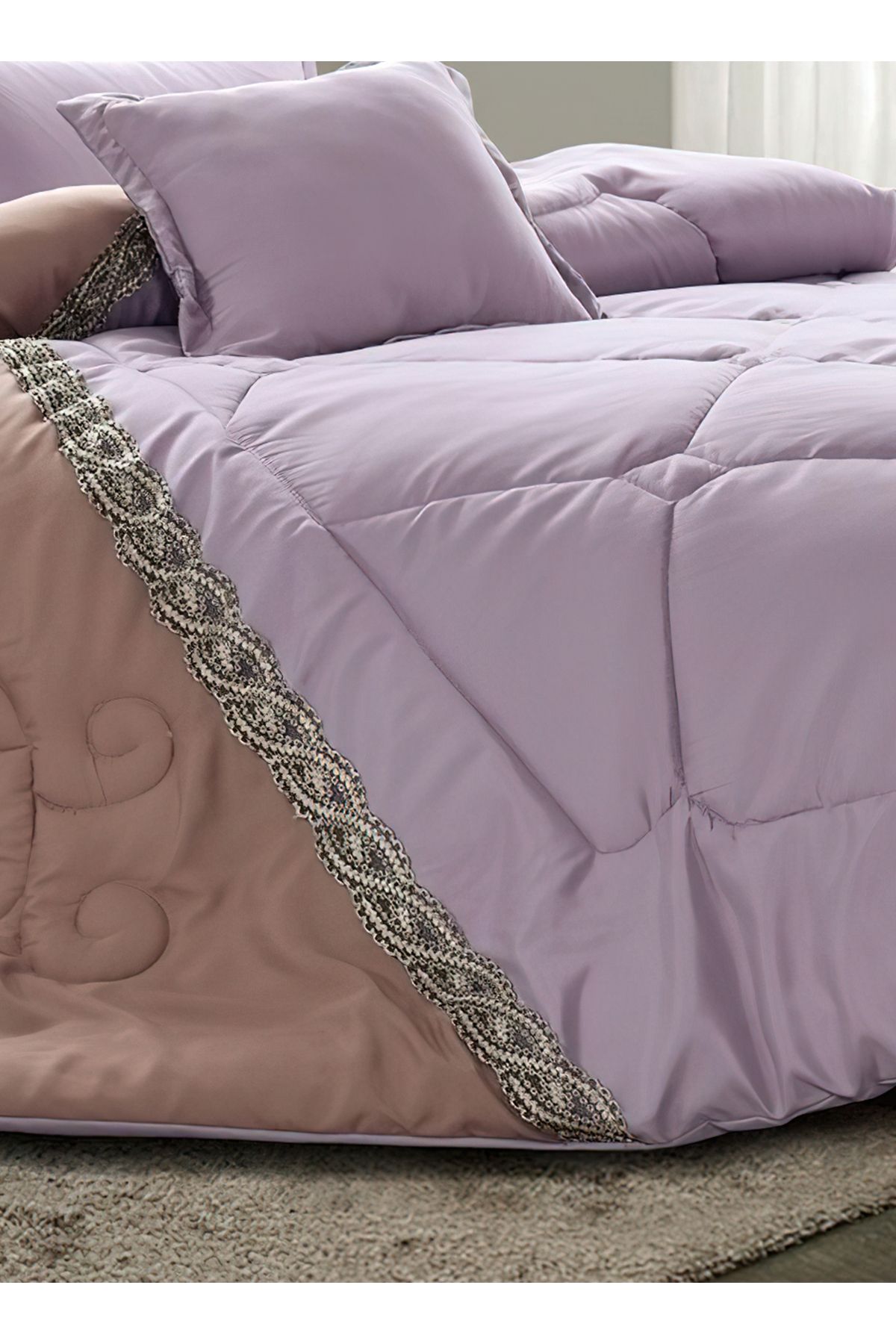 Generic-Comforter Set King Size 6 Pieces Comforter Set Twin Unisex Bedding Set 2