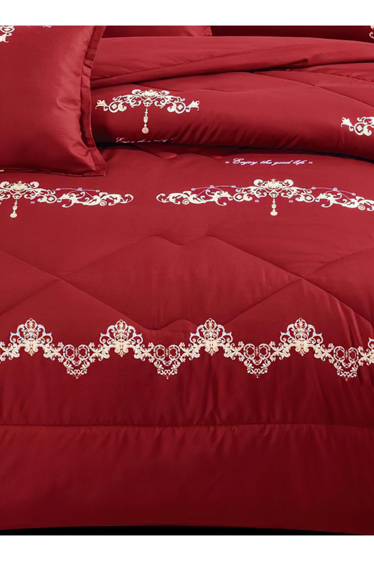 Generic-Comforter Set 4 Piece Single Size Elegant Bedspread Lightweight Comforter Suitable for All Seasons 5