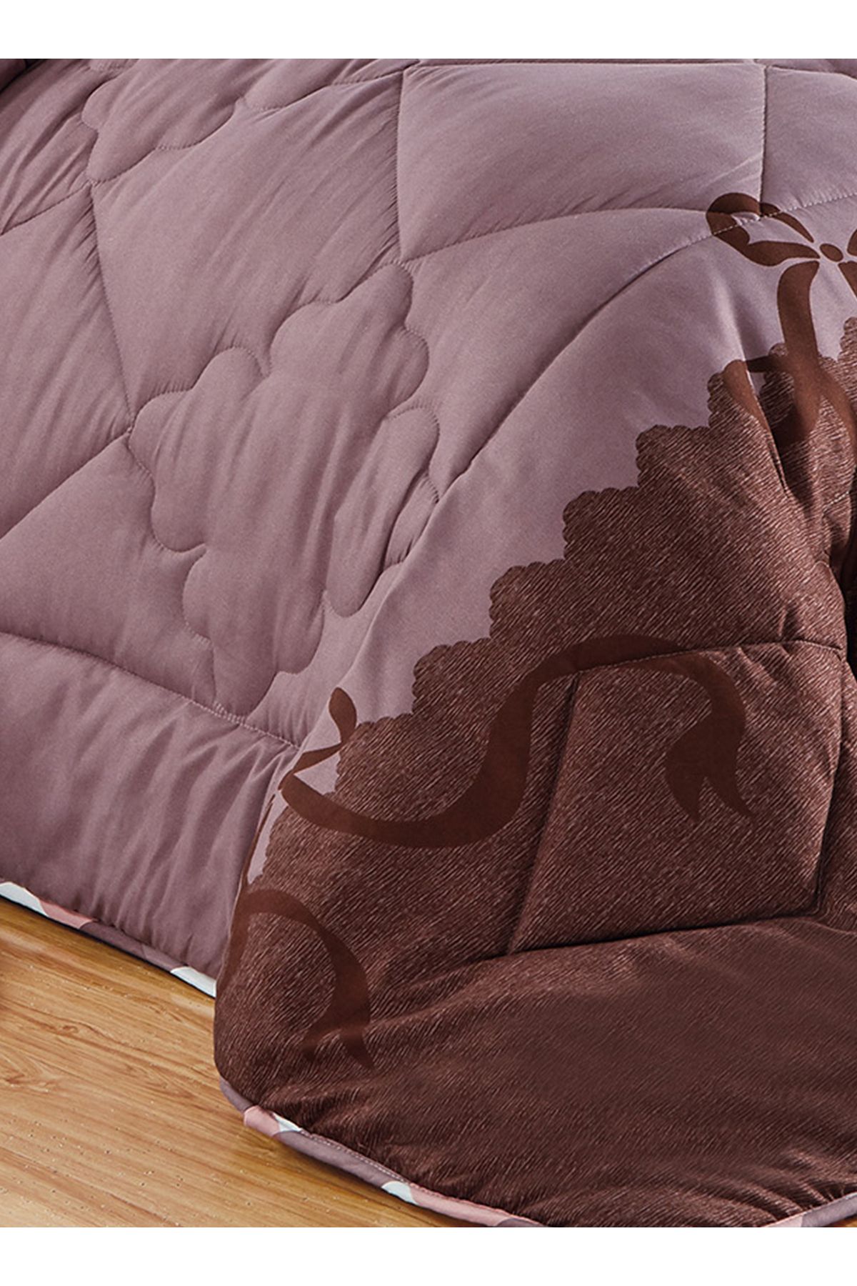 Generic-Comforter Set 4 Piece Single Size Elegant Bedspread Lightweight Comforter Suitable for All Seasons 5